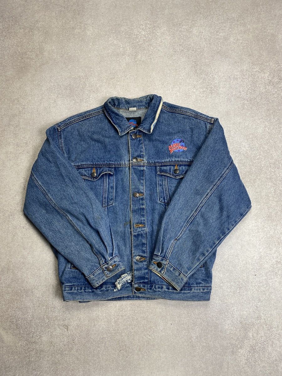 Planet Hollywood Planet Hollywood Denim Jacket M Size Size US M / EU 48-50 / 2 - 2 Thumbnail