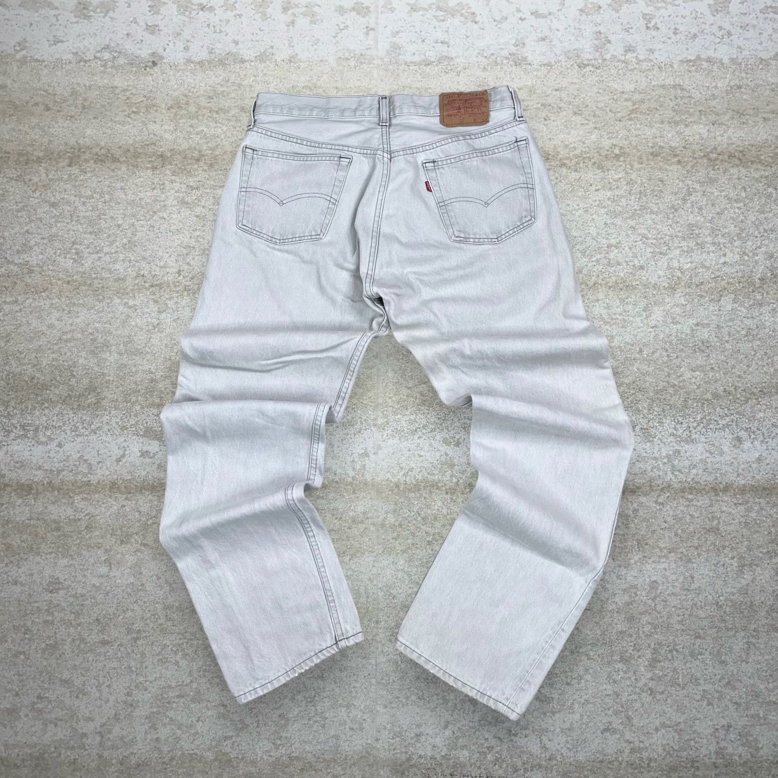 image of True Vintage Levis Jeans 501 Regular Straight Made Usa 70's in Blue, Men's (Size 34)