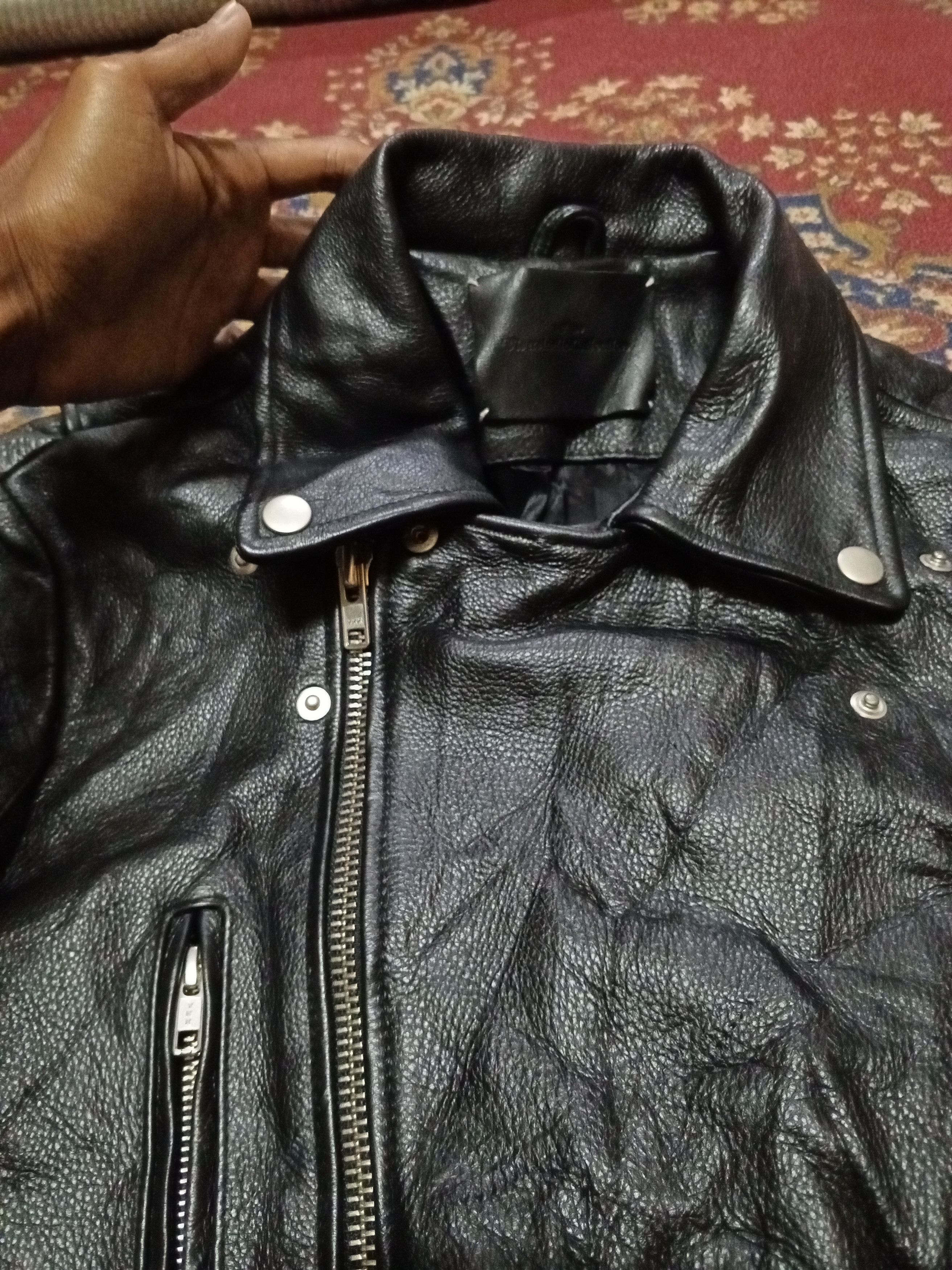 Vivastudio Vivastudio leather jacket men rider Size US M / EU 48-50 / 2 - 12 Thumbnail