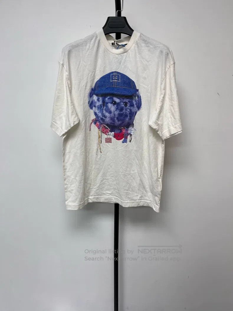 Acne Studios Acne Studios Face Expression Teddy Bear Printed Short Slee Size US XXS / EU 40 - 1 Thumbnail