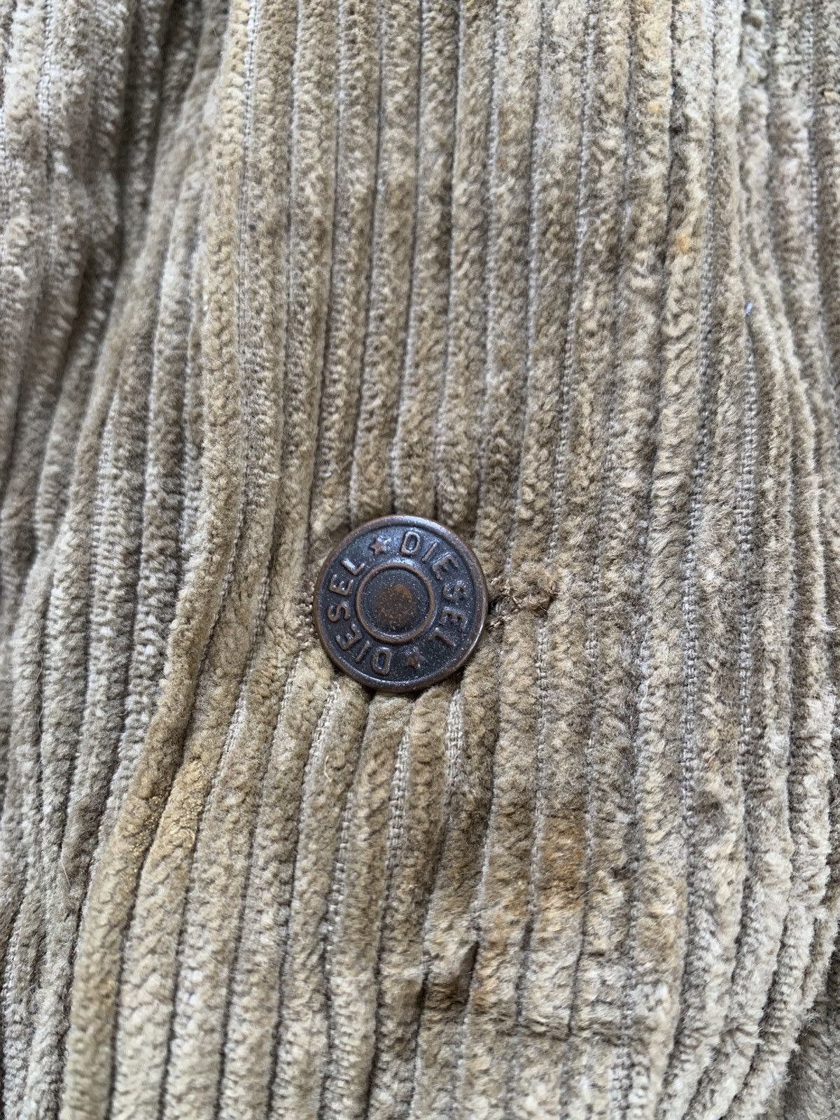 Diesel Diesel Industry Corduroy Crop Style Jacket Made in Italy Size US S / EU 44-46 / 1 - 6 Thumbnail