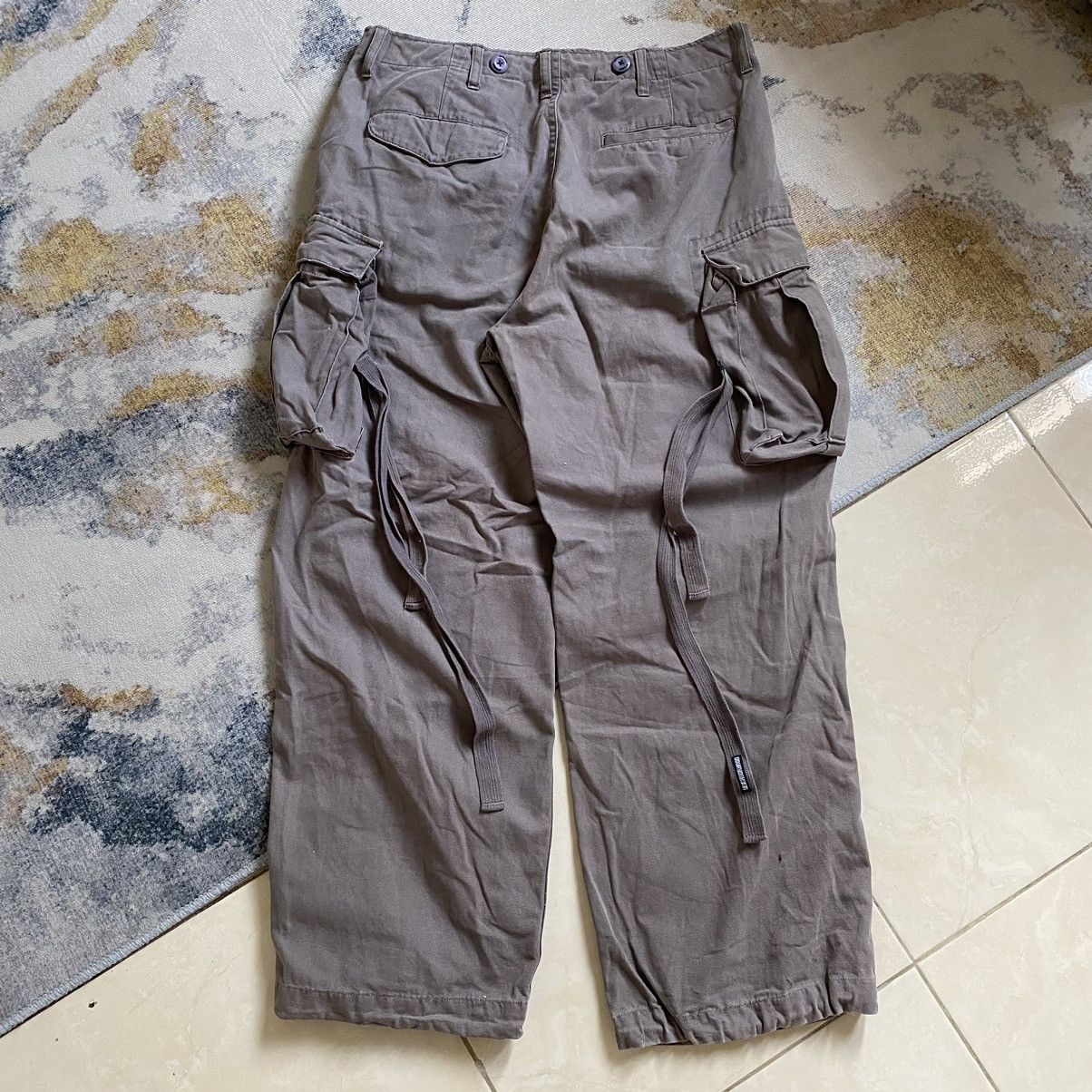 Neighborhood Neighborhood tactical bondage cargo wide baggy pants Size US 34 / EU 50 - 14 Thumbnail