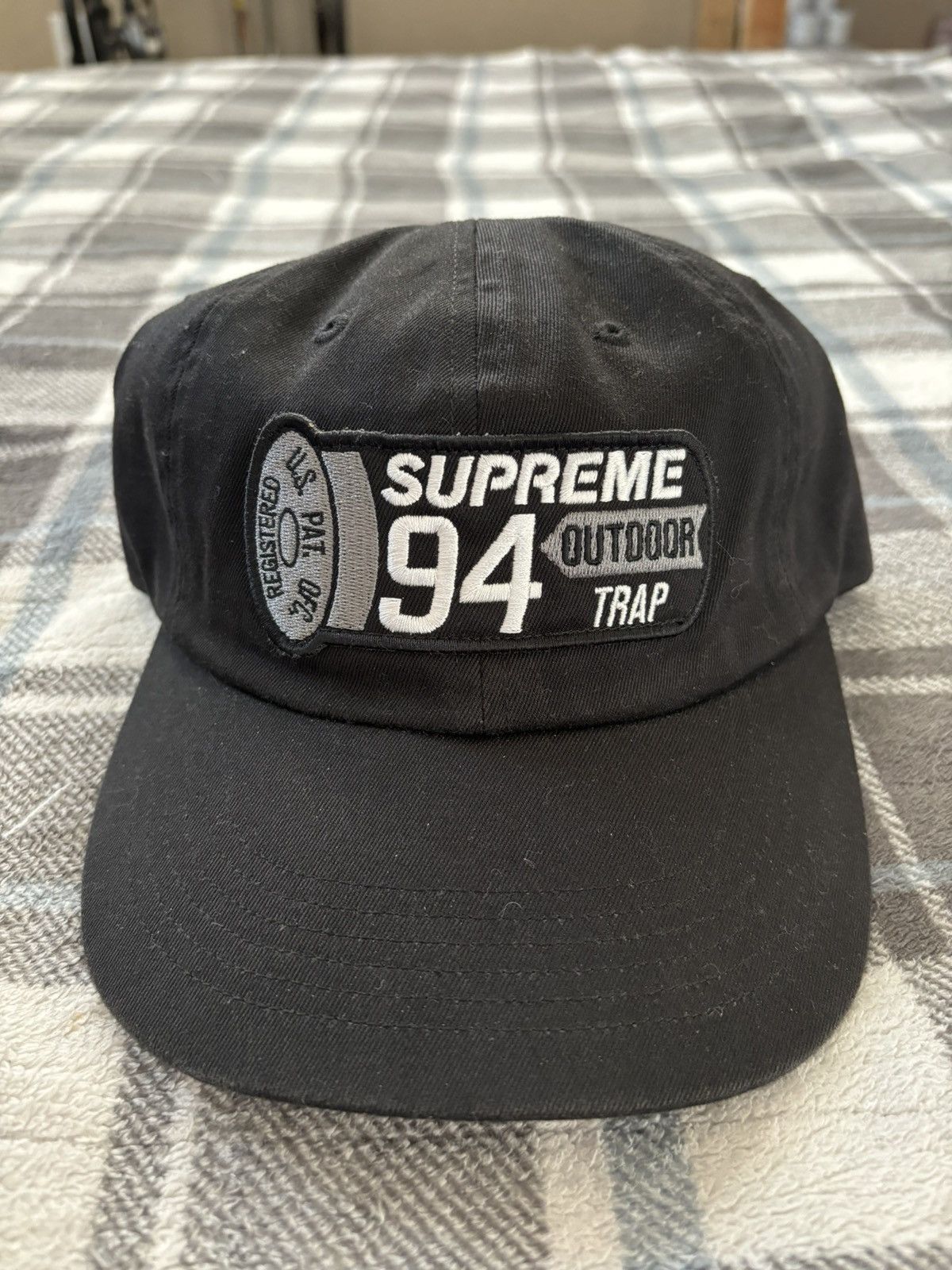 Supreme Supreme Outdoor Trap 6-Panel Hat (Black) SS21 | Grailed display picture 1