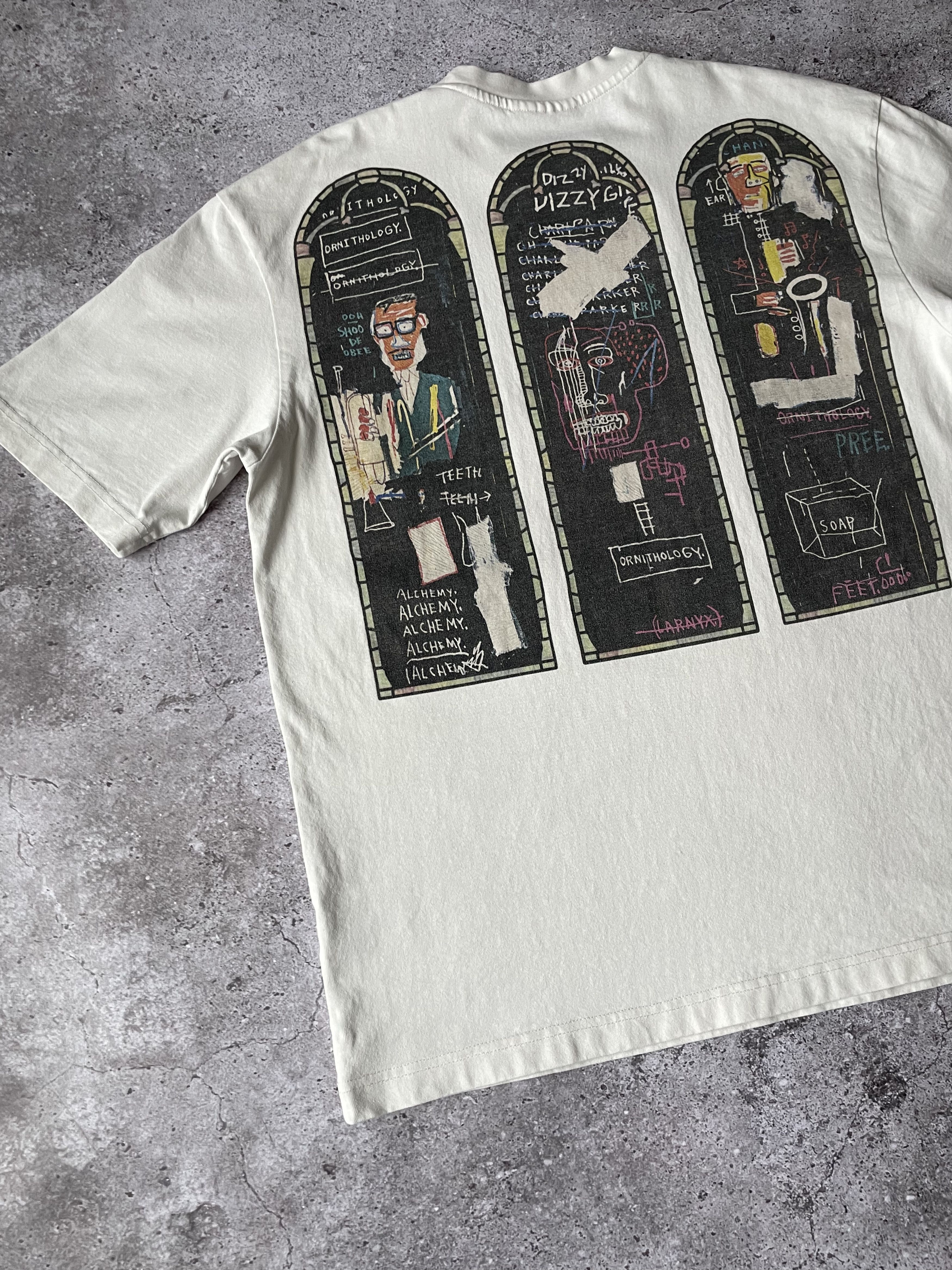 Jean-Michel Basquiat Jean-Michel Basquiat x H&M Graphic Art Tee Cream Size M Size US M / EU 48-50 / 2 - 4 Thumbnail