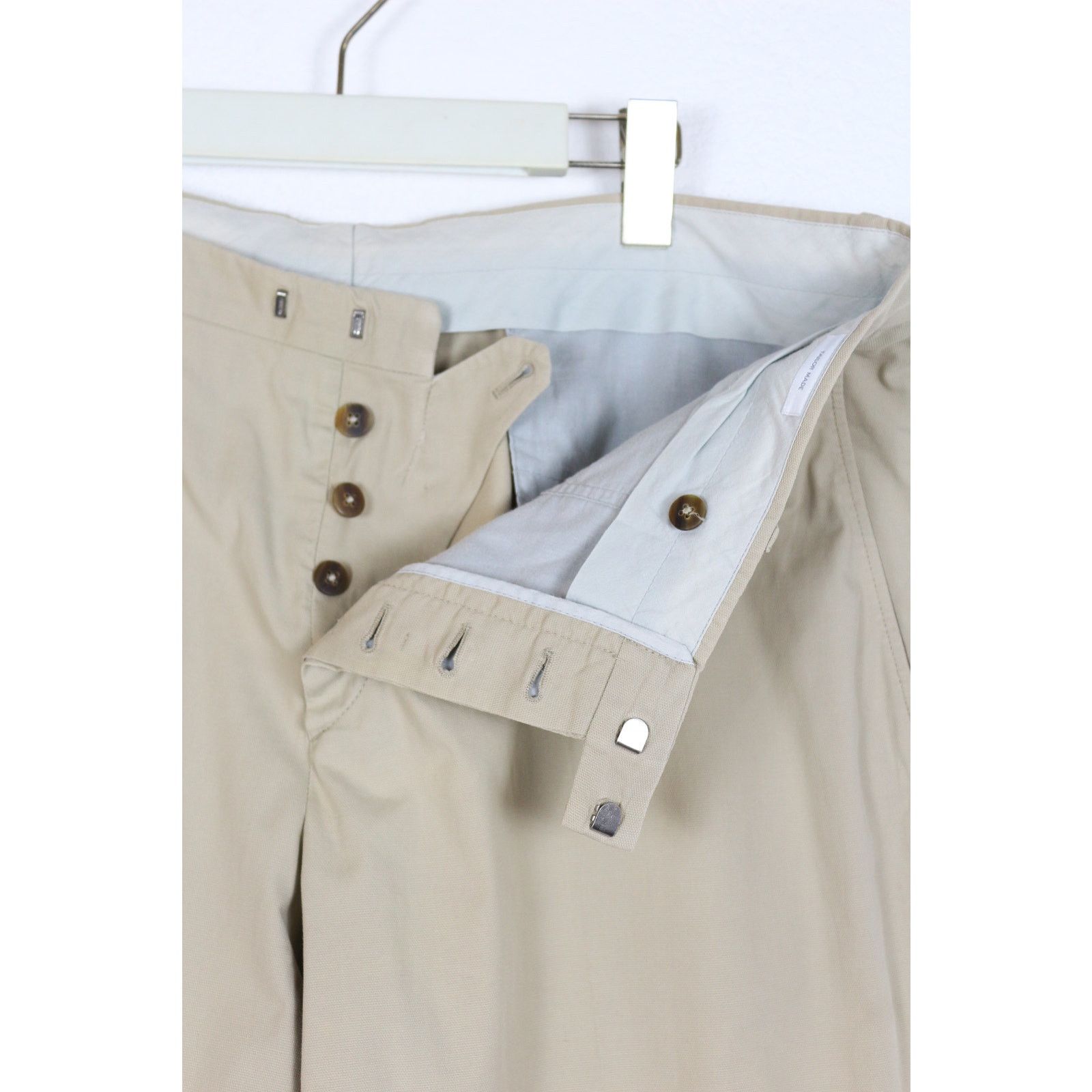 Jil Sander Jil Sander by Raf Simons Beige Chino Trousers Pants Vintage Size US 40 / EU 56 - 3 Thumbnail