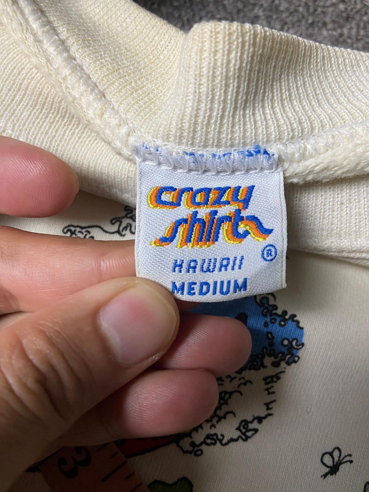 Japanese Brand Crazy Shirts Hawaii Kliban Cat Sweatshirt (170) Size US M / EU 48-50 / 2 - 10 Thumbnail
