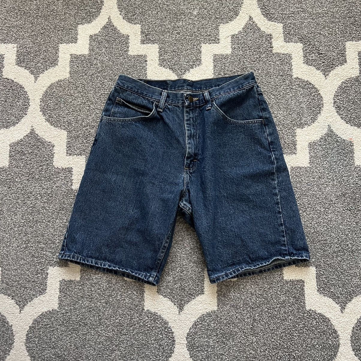 Vintage × Wrangler wrangler blue jorts Size US 32 / EU 48 - 1 Thumbnail
