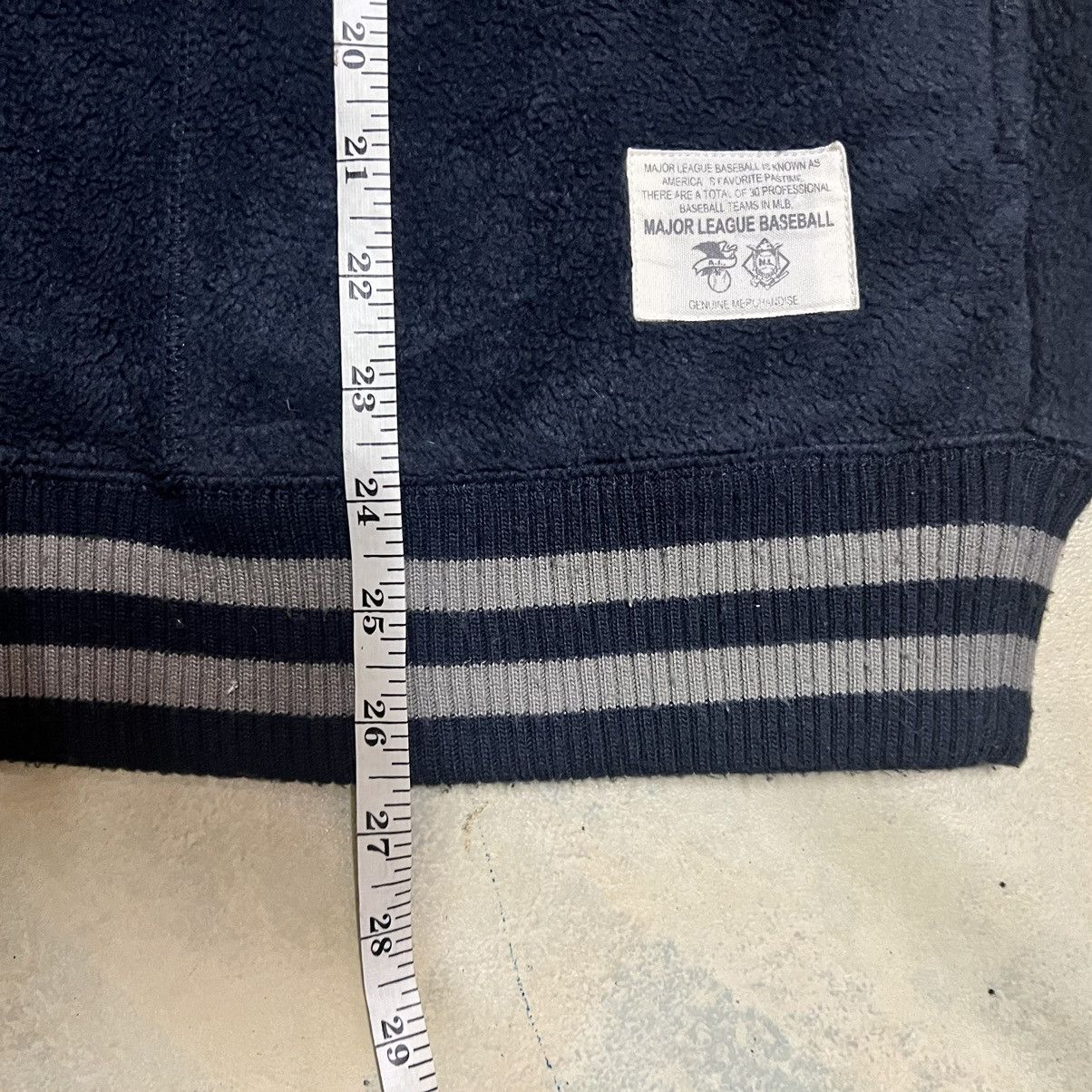 MLB Vintage New York Yankees MLB Half Zipper Sweatshirt Size US L / EU 52-54 / 3 - 17 Thumbnail