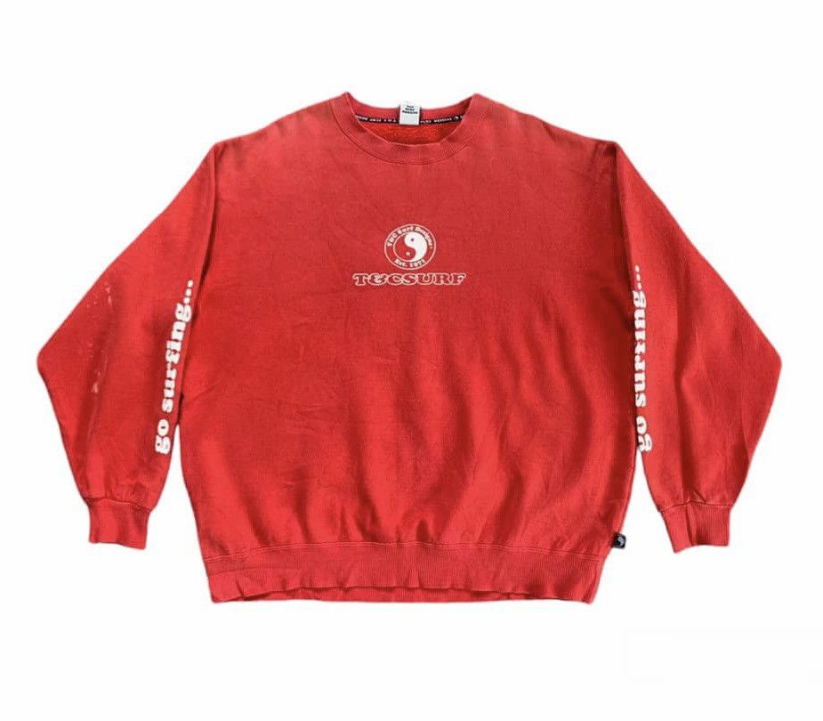 Vintage T&C SURF DESIGN HAWAII SWEATSHIRT Size US L / EU 52-54 / 3 - 2 Thumbnail