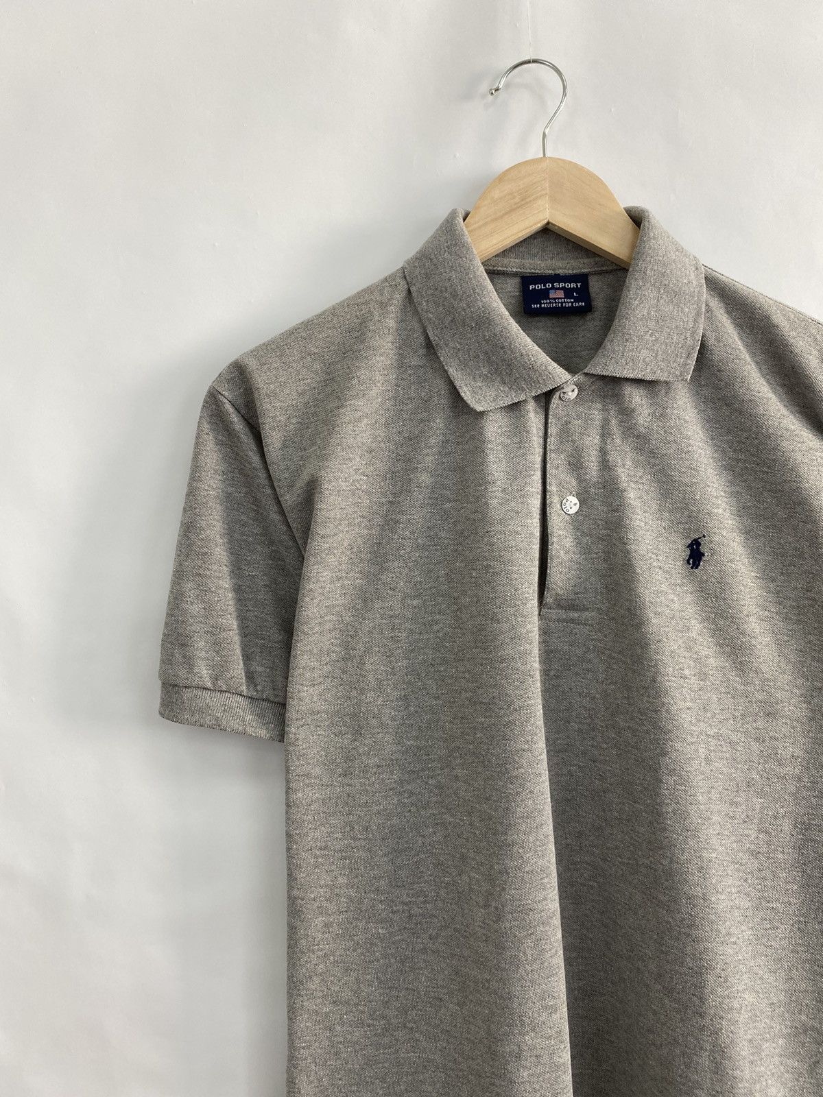 Polo Ralph Lauren 🇺🇸 Vintage Polo Sport Ralph Lauren polo t-shirt retro Size US L / EU 52-54 / 3 - 3 Thumbnail