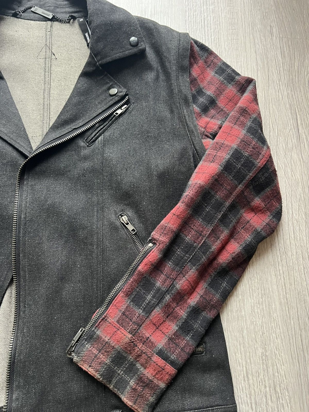 Comune Comune Denim Jacket Reversible Armsleeves Size US L / EU 52-54 / 3 - 12 Thumbnail