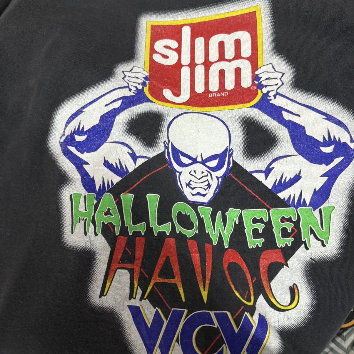 Vintage Vintage WWF SLIM JIM Shirt 90’ Size US XL / EU 56 / 4 - 3 Thumbnail
