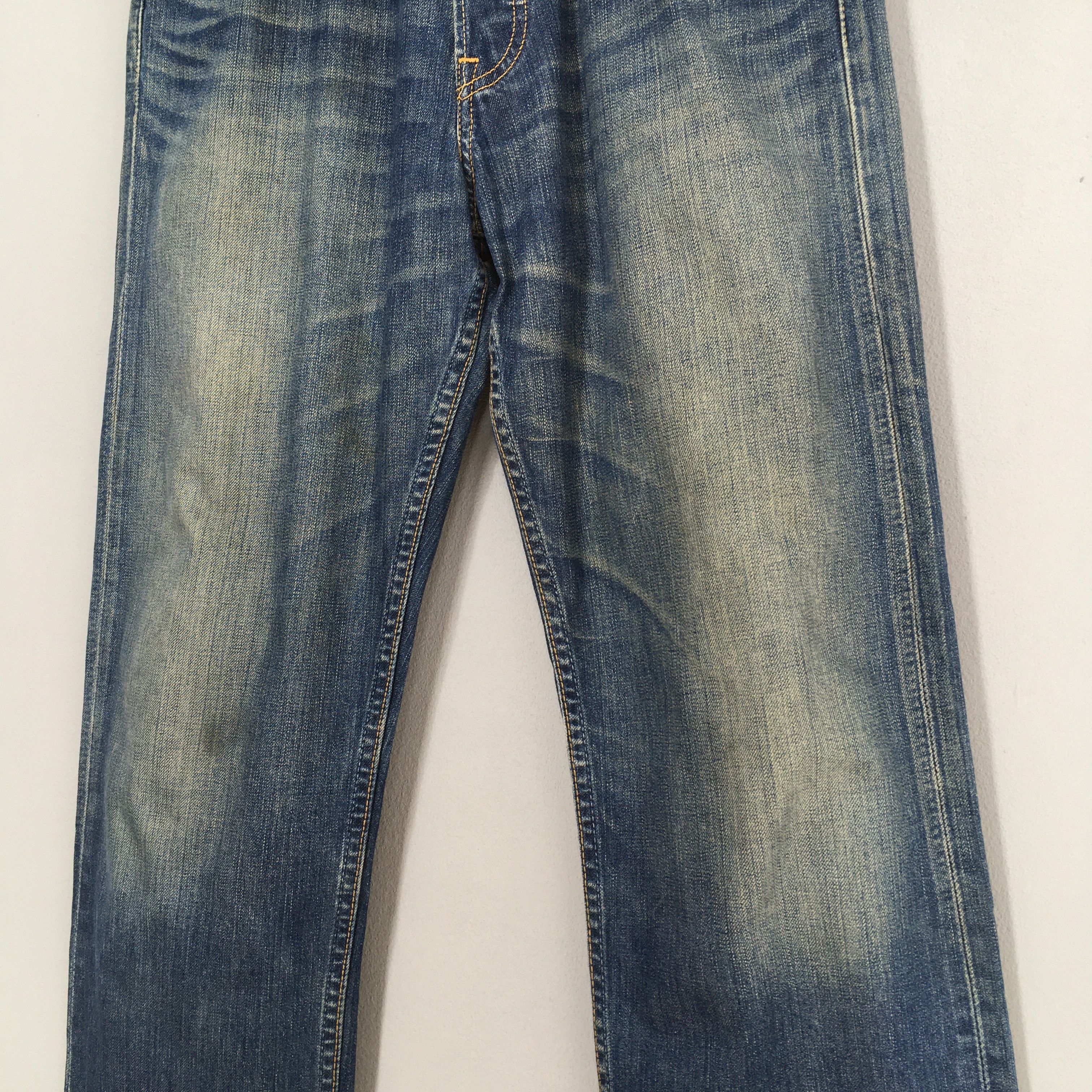 Levi's Size 30x29 Vintage Levi's 501 Indigo Blue Jeans Medium S1566 Size US 30 / EU 46 - 5 Thumbnail