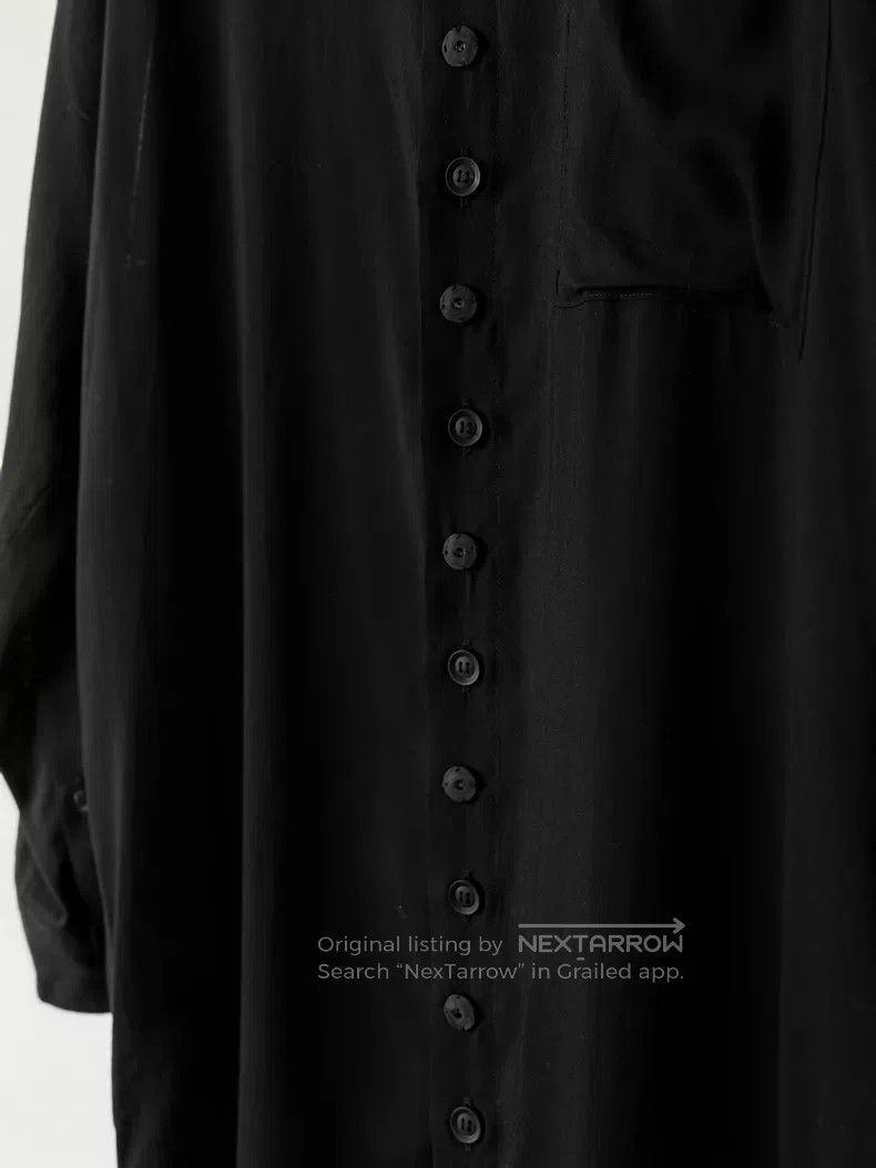 Yohji Yamamoto Yohji Yamamoto Pleated patch shirt| Size US M / EU 48-50 / 2 - 4 Thumbnail