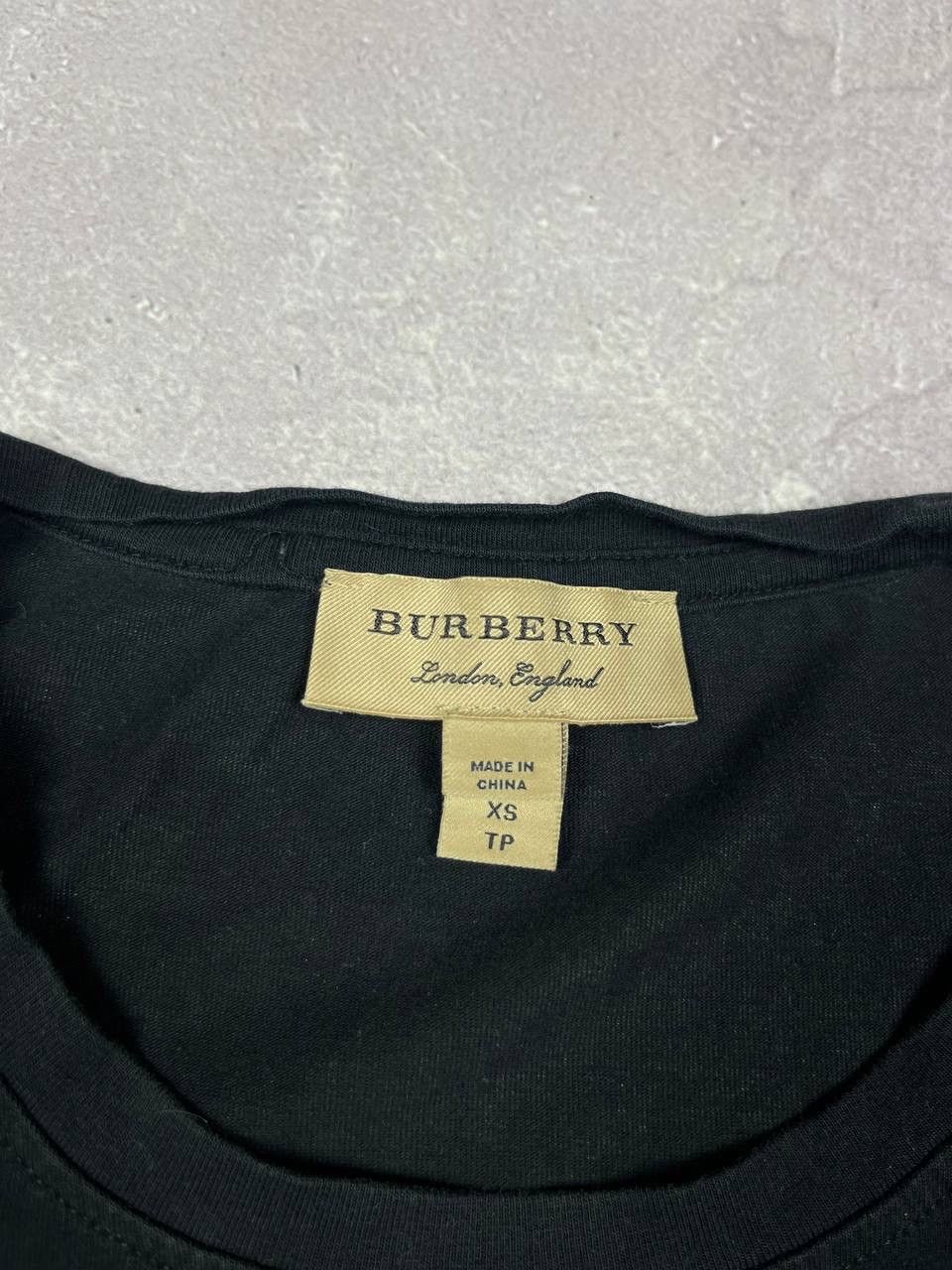 Burberry Burberry Women's Plaid Logo Short Sleeve Crew Neck T-Shirt Size XS / US 0-2 / IT 36-38 - 3 Thumbnail