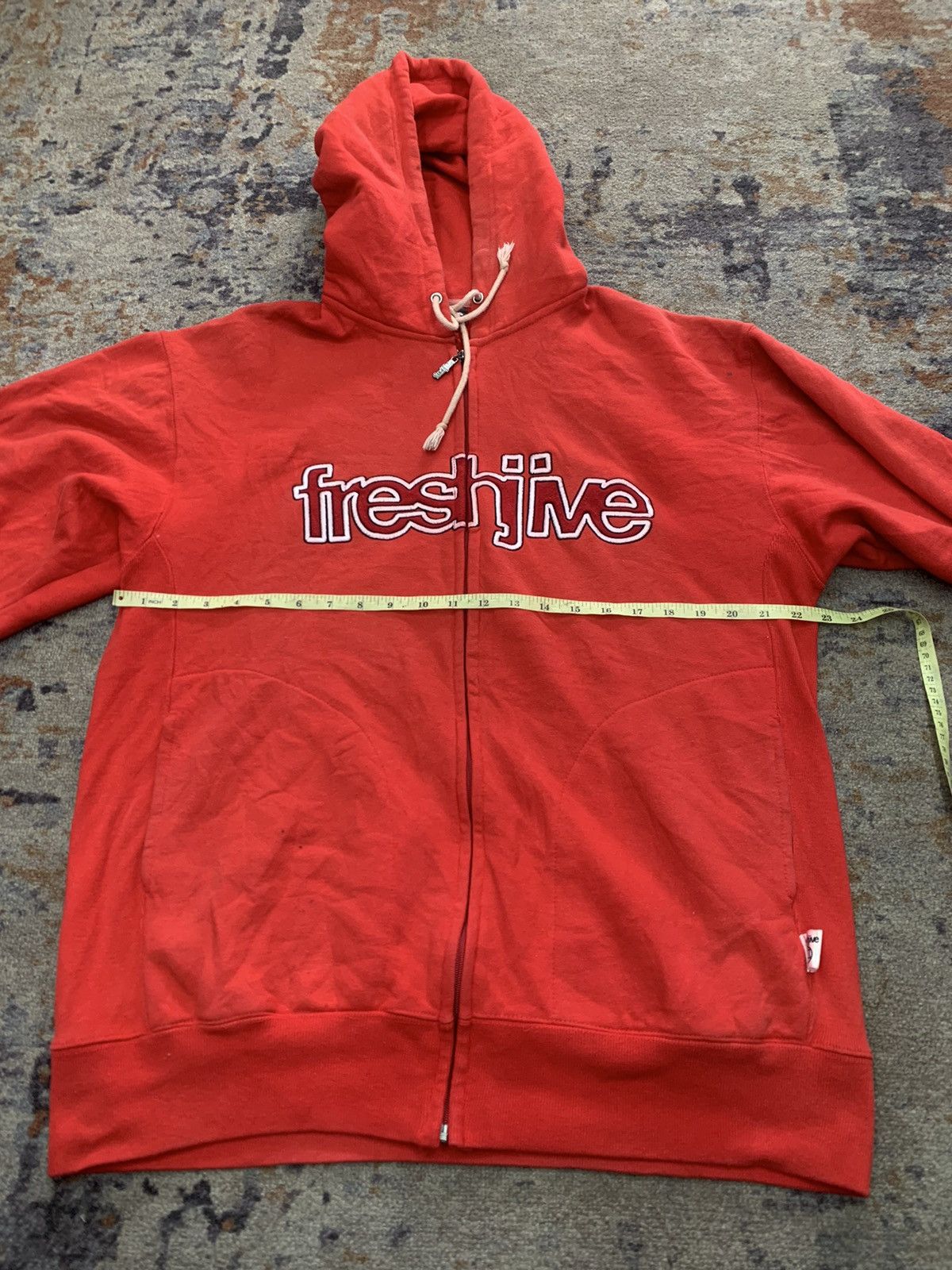 Freshjive × Vintage FRESHJIVE ZIPHOODIE STYLE Size US L / EU 52-54 / 3 - 8 Thumbnail