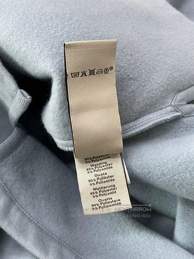 Hermes Hermes Blue Paneled Hooded Sweatshirt. Size US S / EU 44-46 / 1 - 6 Thumbnail