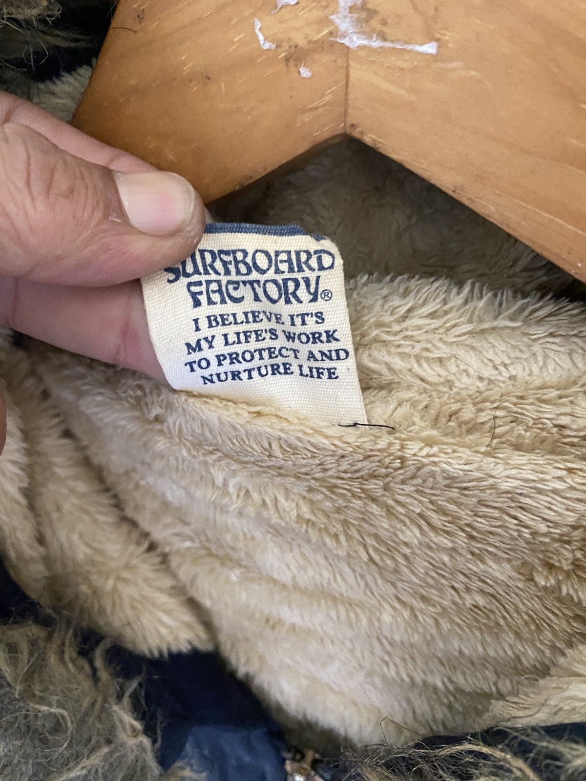 If Six Was Nine Japanese Surfboard Factory Zip Fur Hoodie Size US L / EU 52-54 / 3 - 9 Thumbnail