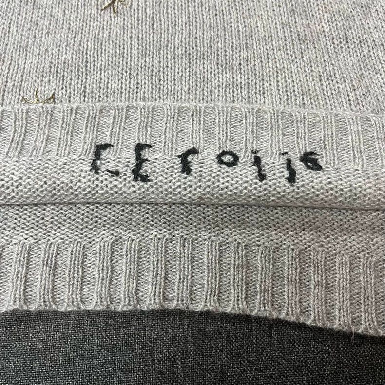 Dior Dior Gray star cashmere sweater Size XXS / US 00 / IT 34 - 3 Thumbnail