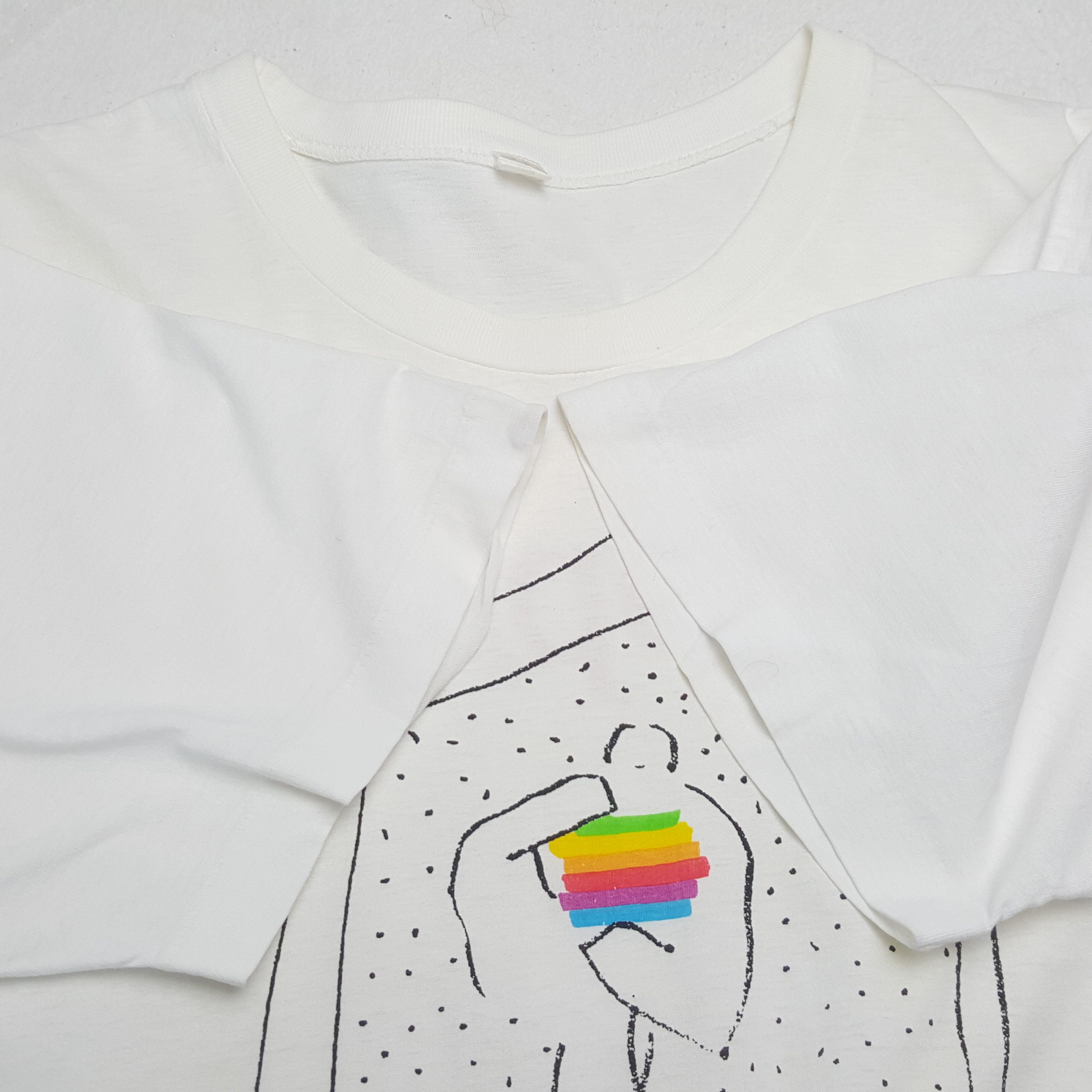 Apple × Mackintosh × Vintage APPLE MANCINTOSH Promo Style Vintage Tshirt Size US M / EU 48-50 / 2 - 7 Thumbnail