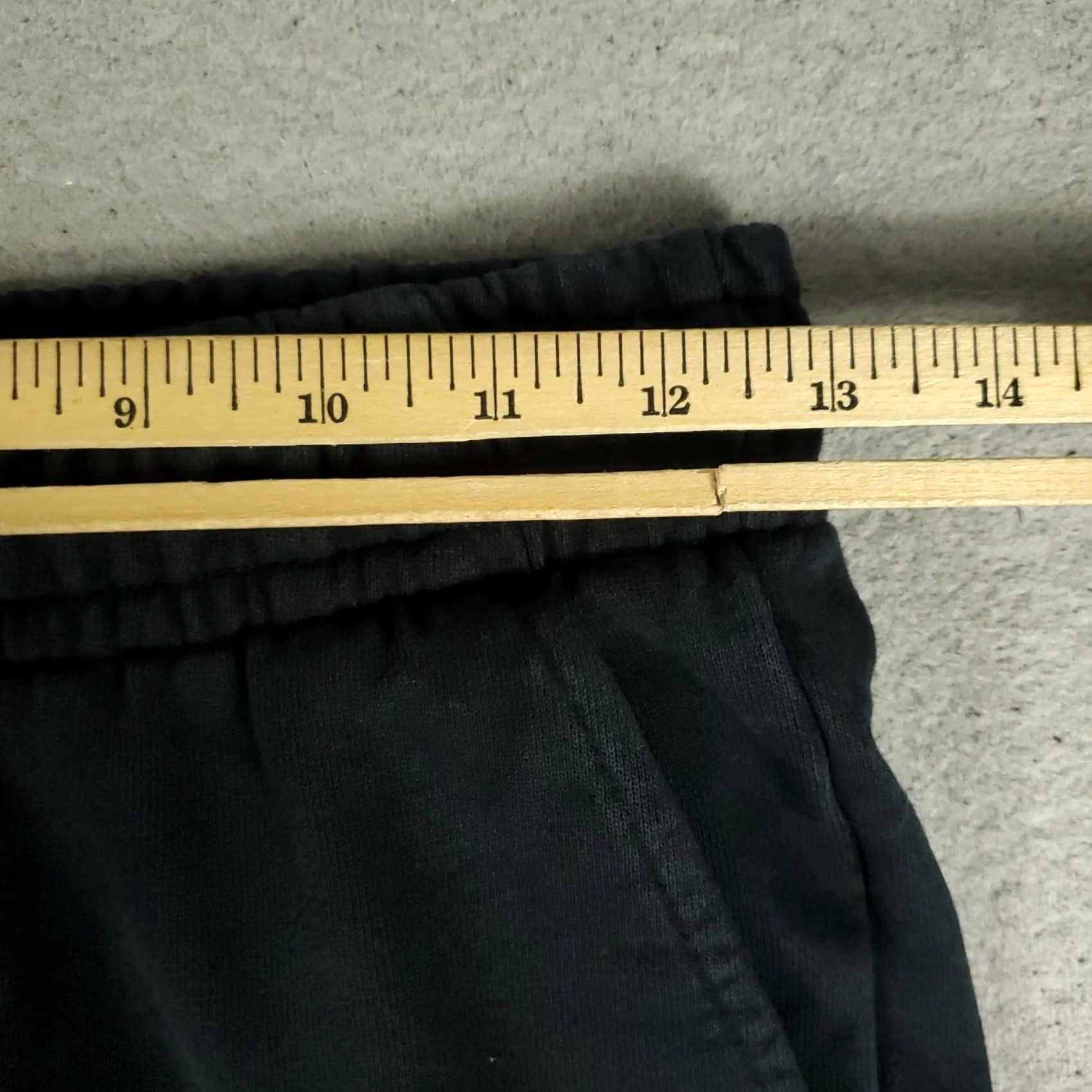 Jordan Brand Jordan Pants Mens XS Black Flight Fleece Track Joggers Sweatpants Size US 27 - 4 Thumbnail