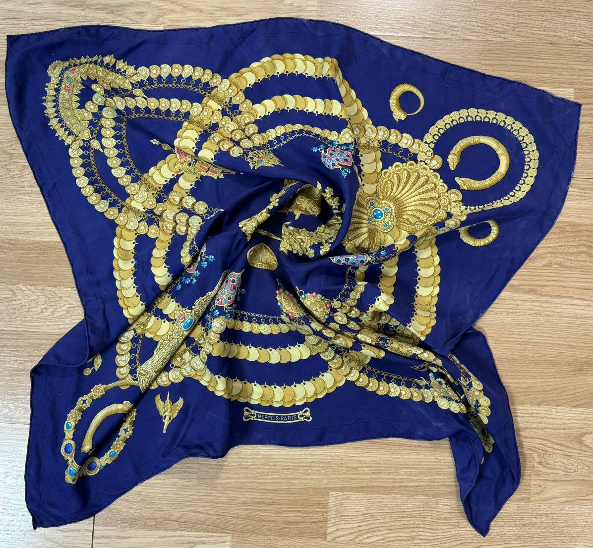 Hermes Hermes vintage very rare silk scarf 1990th Size ONE SIZE - 6 Thumbnail