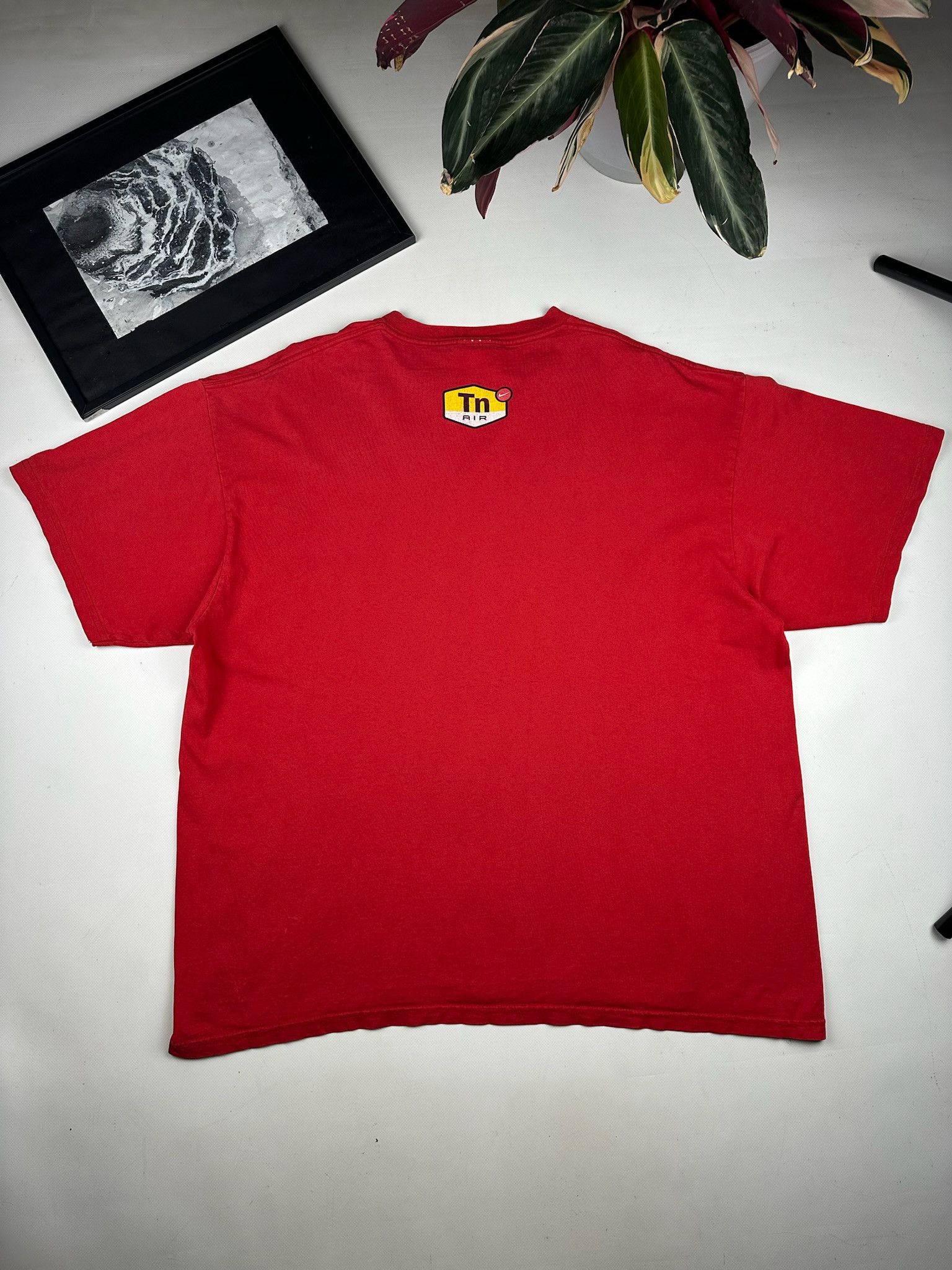 Nike Nike TN vintage T-shirt Y2K acid print art Size US XL / EU 56 / 4 - 2 Thumbnail