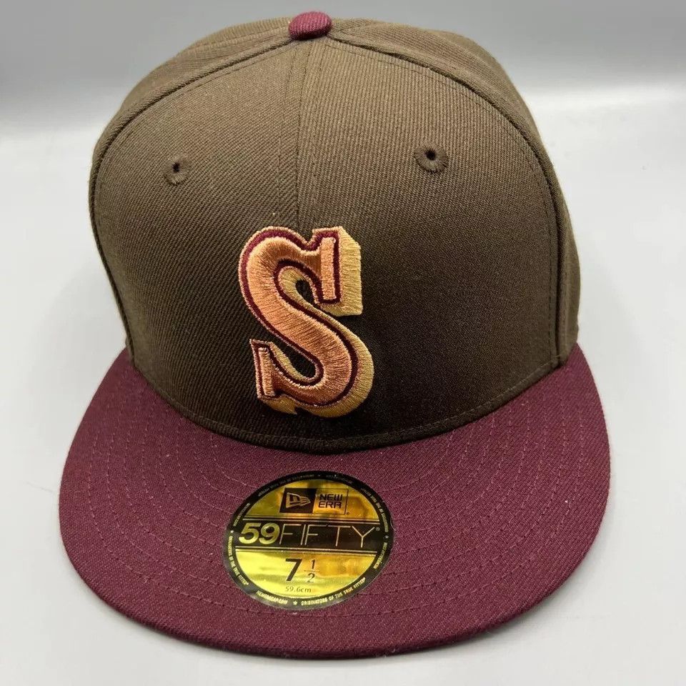 New Era Seattle Mariners Hat Men 7 1/2 30th Anniversary Fitted Cap Size ONE SIZE - 2 Thumbnail