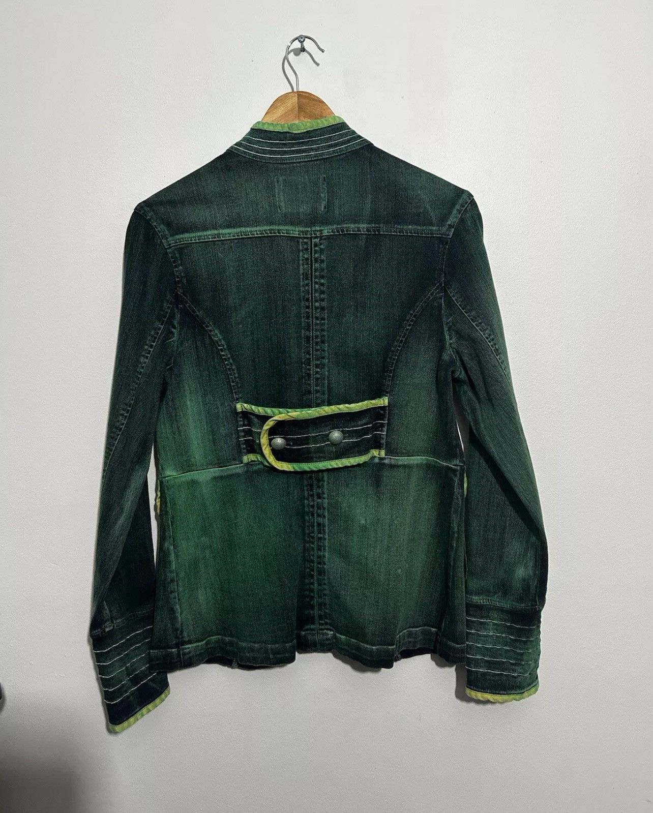 Other Beatrice Von Tresckow Jacket Size 12 Green Embroidered Size M / US 6-8 / IT 42-44 - 9 Thumbnail