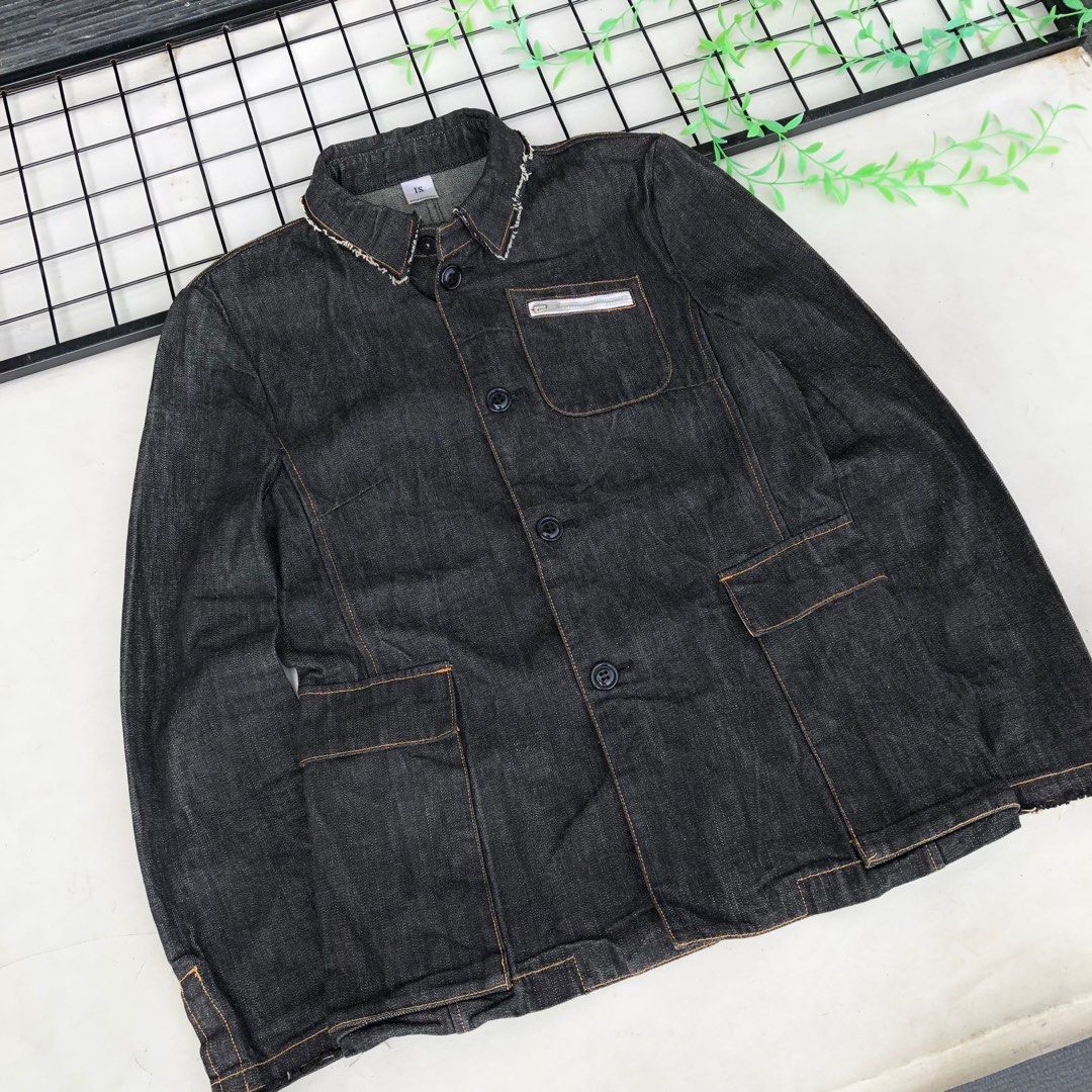 Issey Miyake × Japanese Brand × Vintage Sunao Kuwahar by Issey Miyake Big Pocket Denim Size US M / EU 48-50 / 2 - 2 Thumbnail