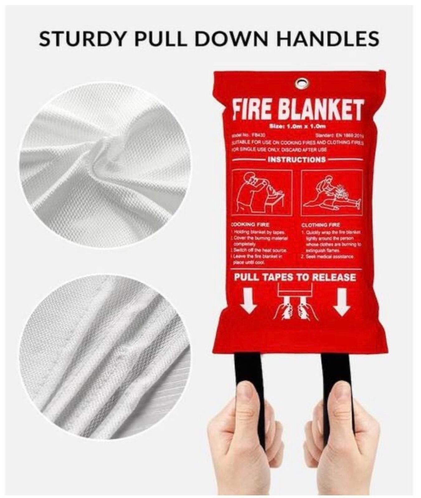 Other Emergency Fire Safety Fire Suppression Blanket Size ONE SIZE - 7 Thumbnail