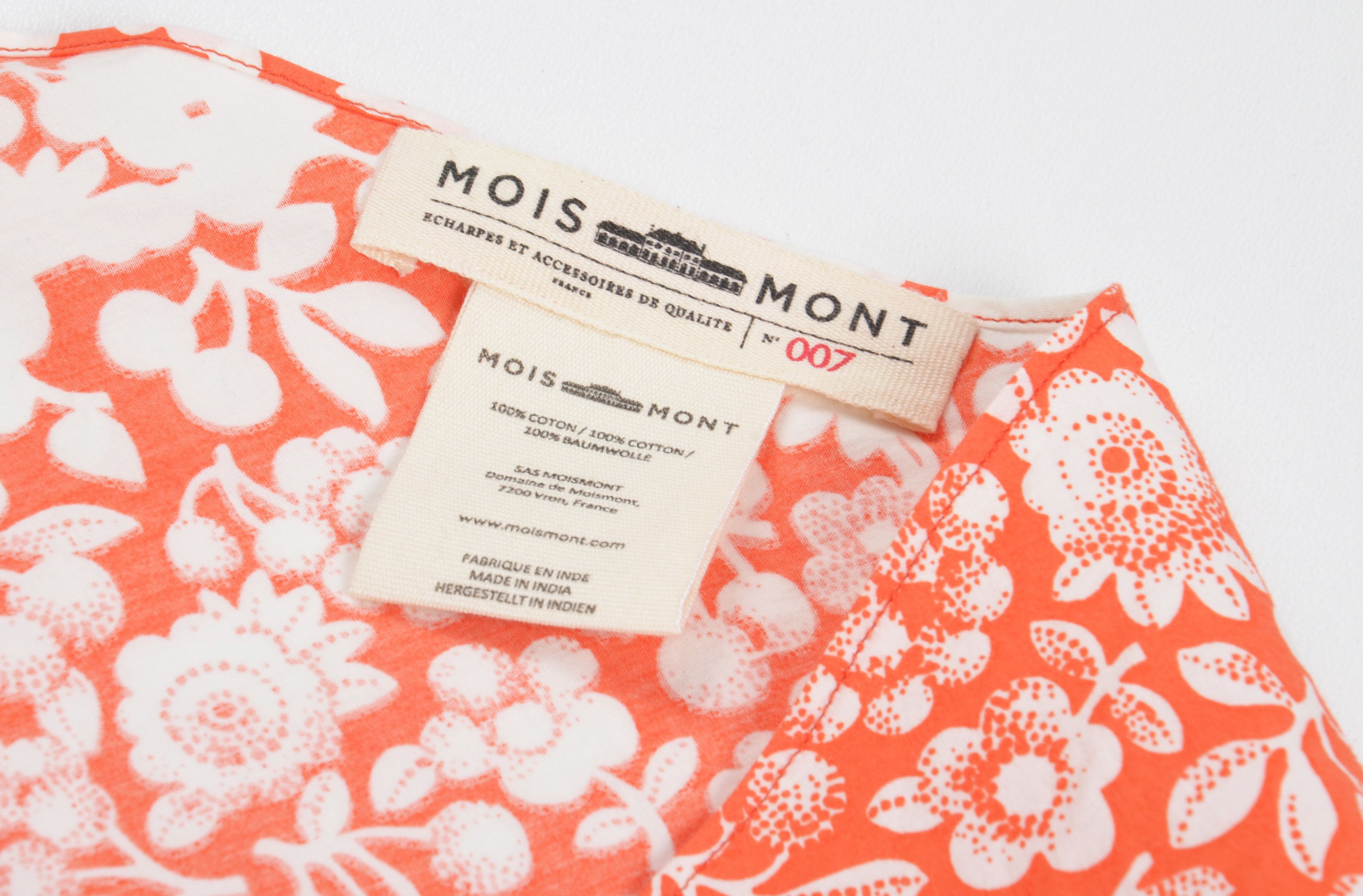 Other Moismont France Floral Triangle Cottagecore Head Bandana Size ONE SIZE - 6 Thumbnail