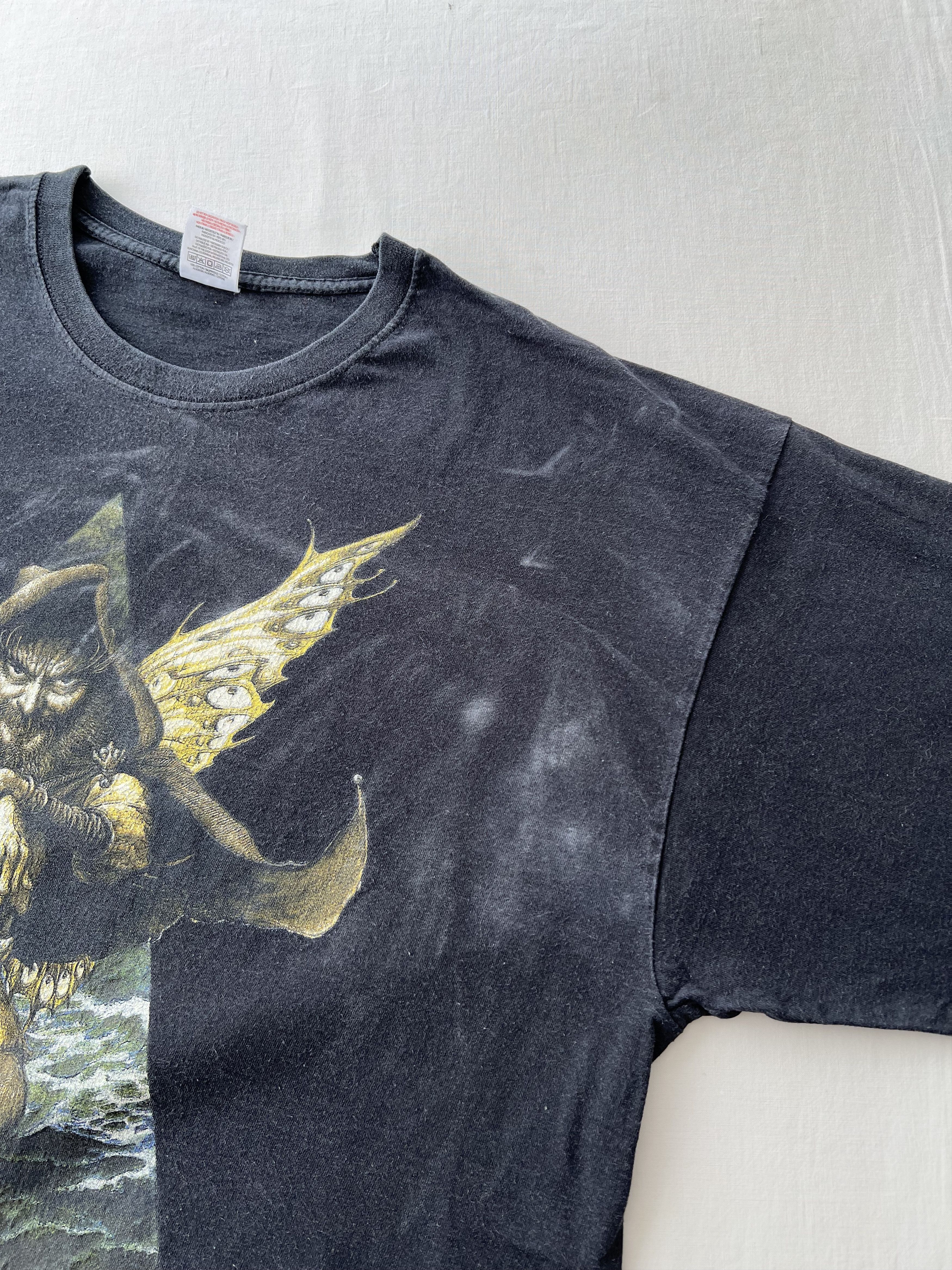 Band Tees Vintage 2000s Jethro Tull Rock Band Black T-shirt Size US XL / EU 56 / 4 - 12 Thumbnail