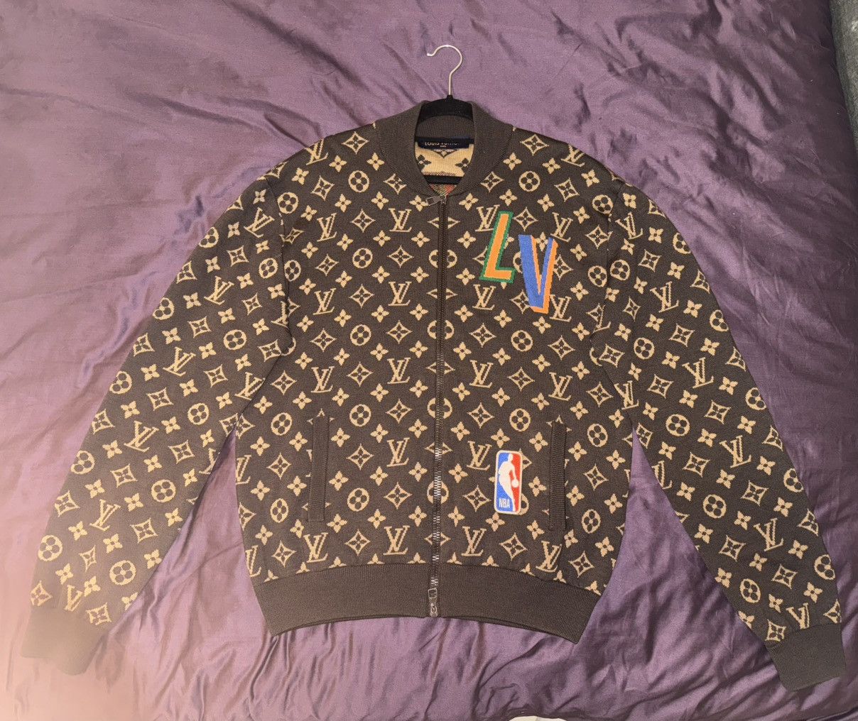 Louis Vuitton × NBA Louis Vuitton X NBA Graphic Blouson Size US M / EU 48-50 / 2 - 2 Thumbnail