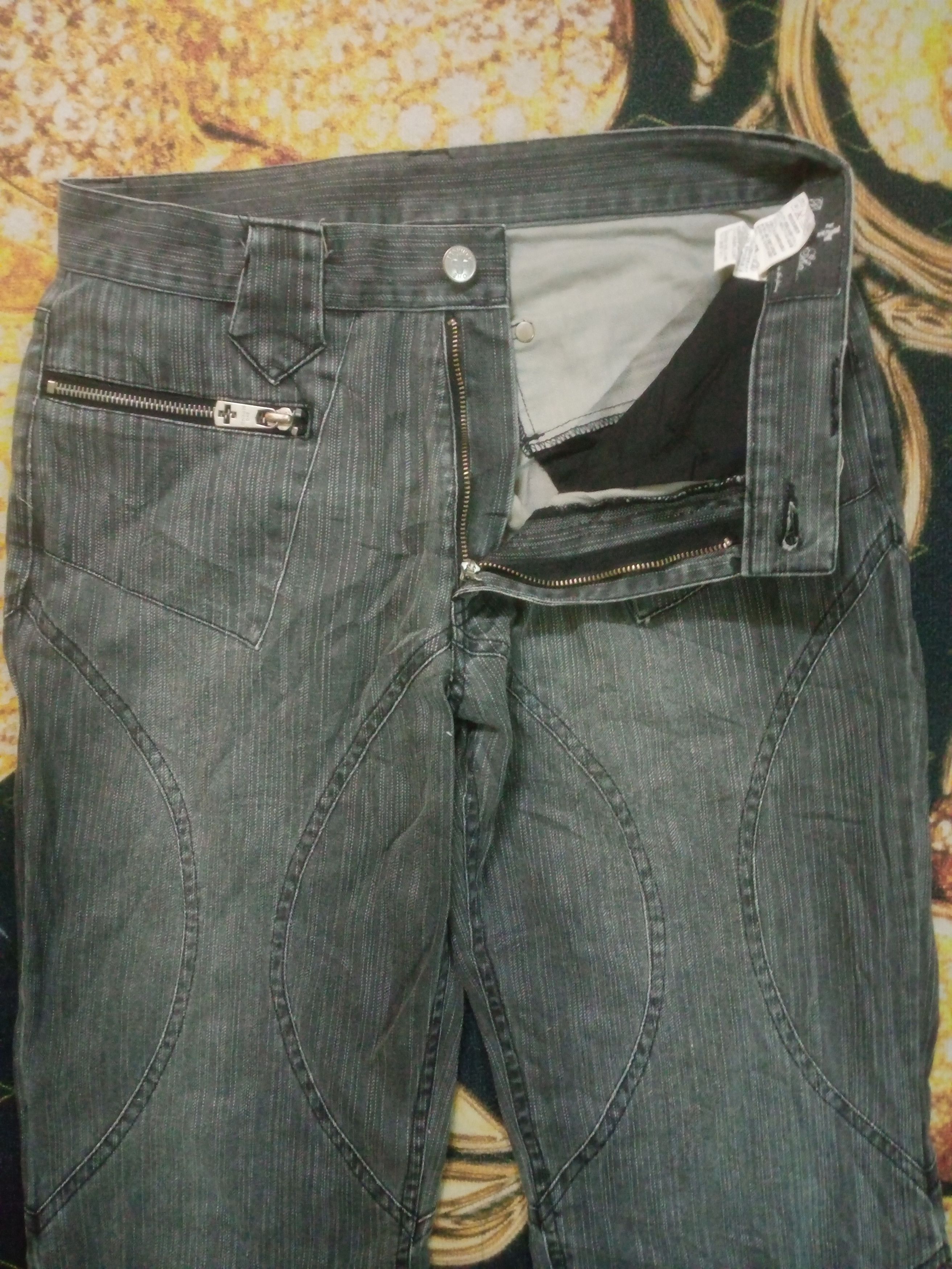 Hysteric Glamour Rare Japanese Brand Bernings Sho Flare Denim Size US 28 / EU 44 - 14 Thumbnail