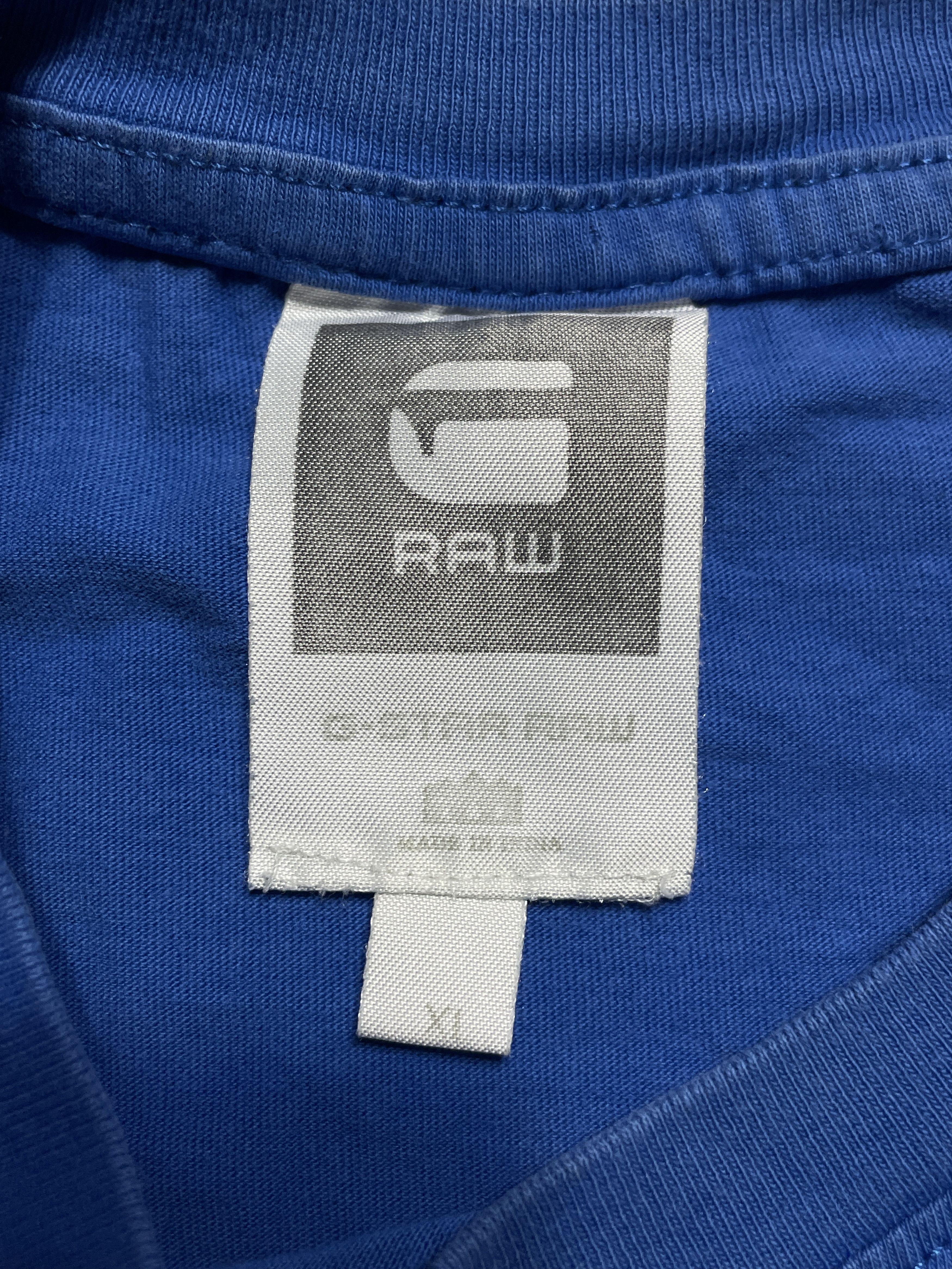 G-Star G-Star Raw T-Shirt Spellout Streetwear Y2K Size US XL / EU 56 / 4 - 5 Thumbnail