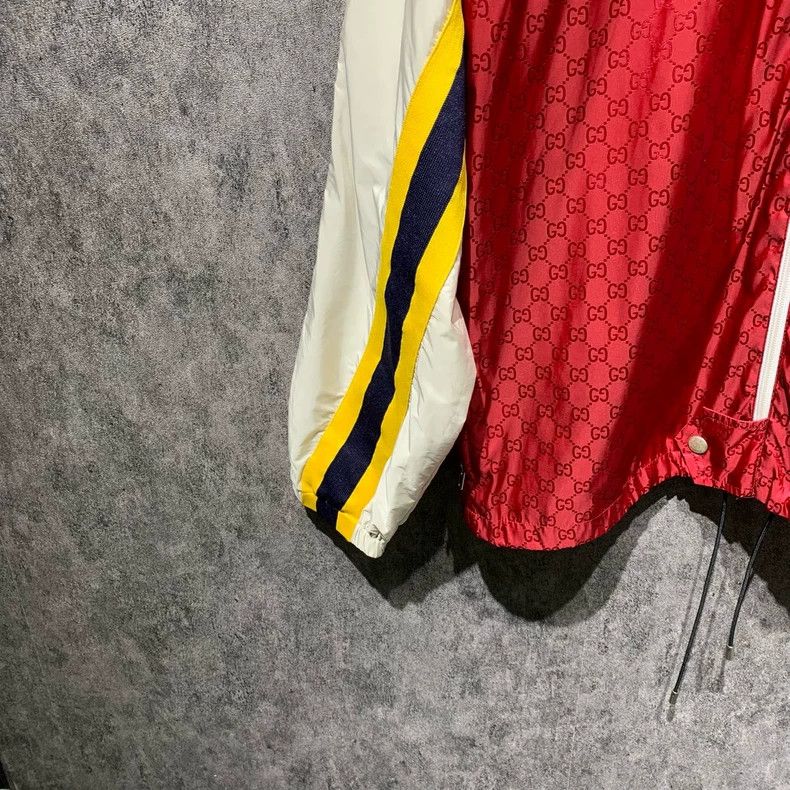Gucci Gucci Stitching full-print hooded jacket 2501-Nextarrow Size US M / EU 48-50 / 2 - 8 Thumbnail
