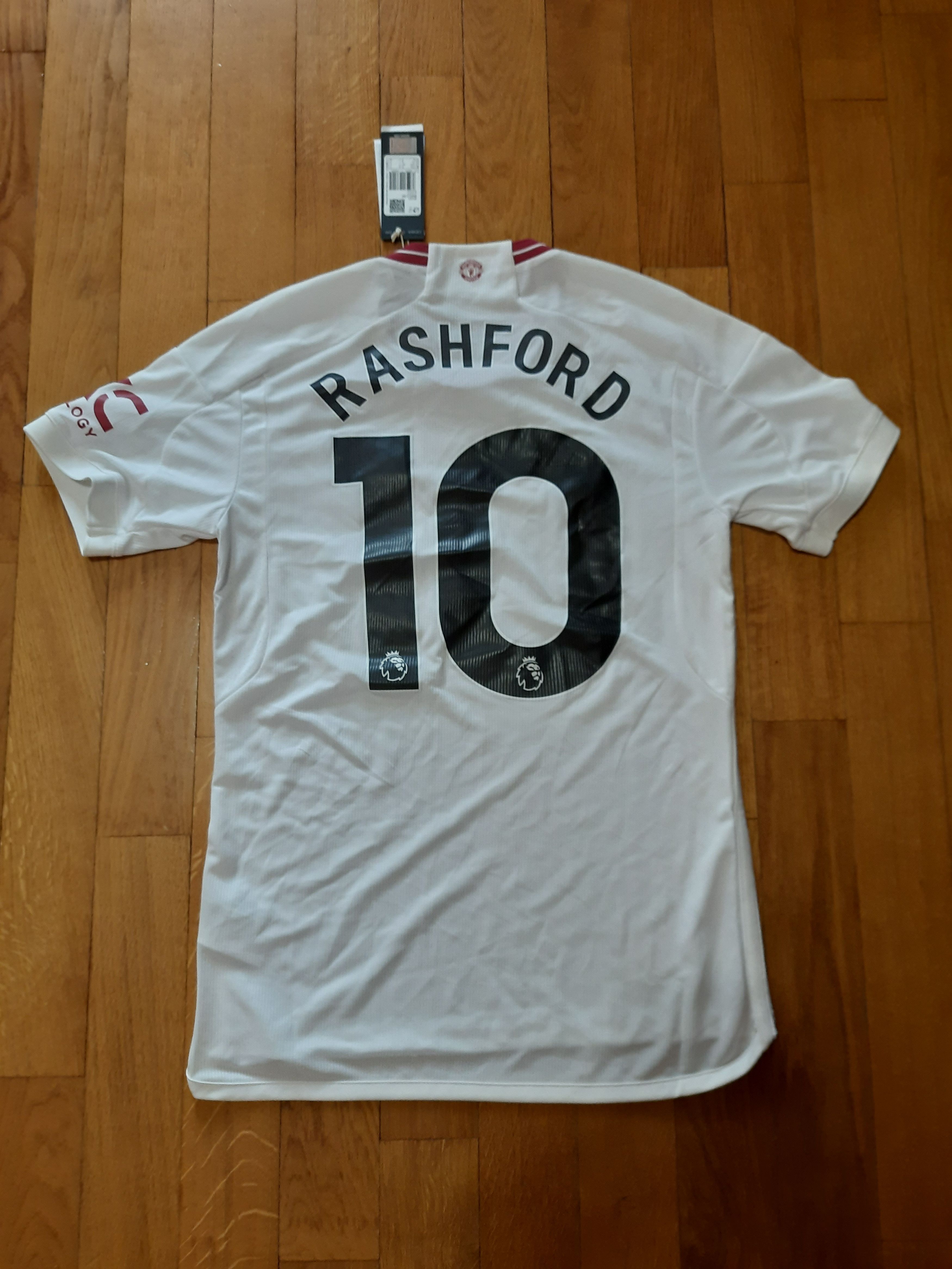 Adidas Manchester United Marcus Rashford Away Football T Shirt nike Size US S / EU 44-46 / 1 - 1 Thumbnail