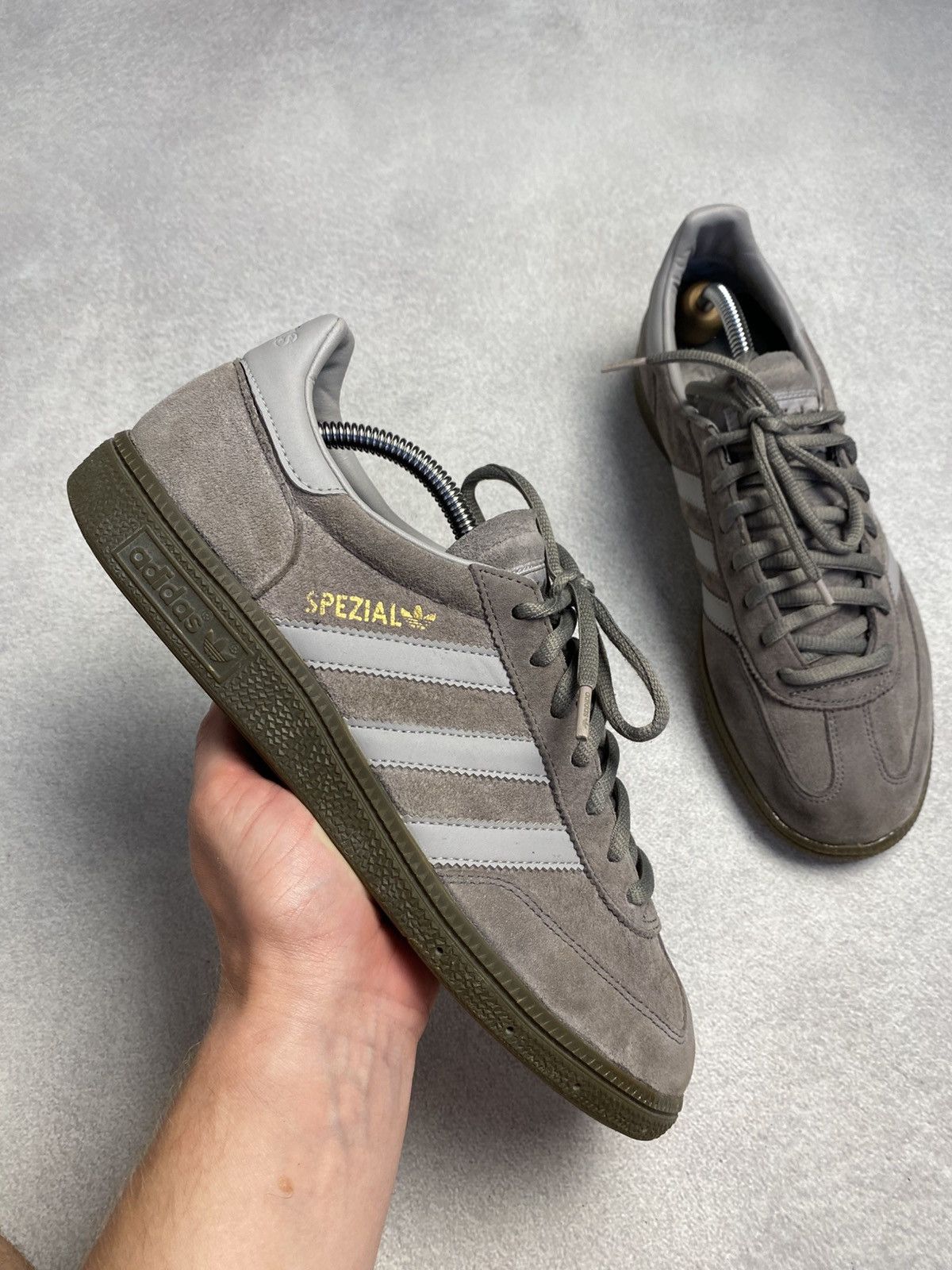 Adidas Vintage Adidas Spezial gray suede sneaker US9 G12599 y2k 90s Size US 9 / EU 42 - 6 Thumbnail