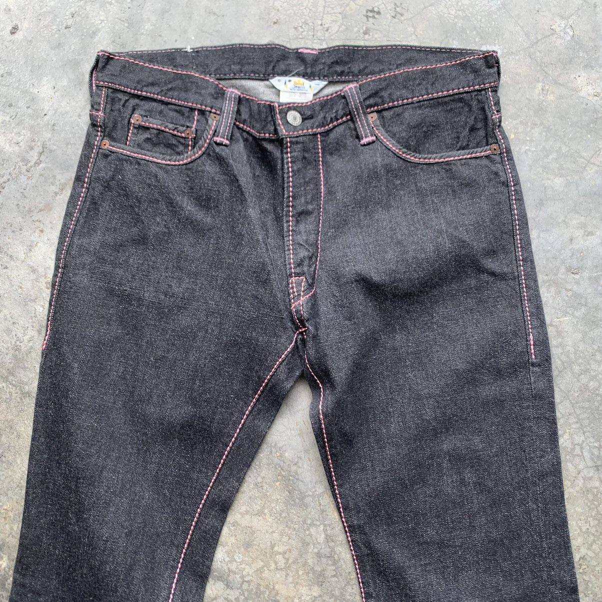 Japanese Brand Skull Jeans Bootcut Flare Jeans Size 34x34 Size 34" / US 12 / IT 48 - 3 Thumbnail