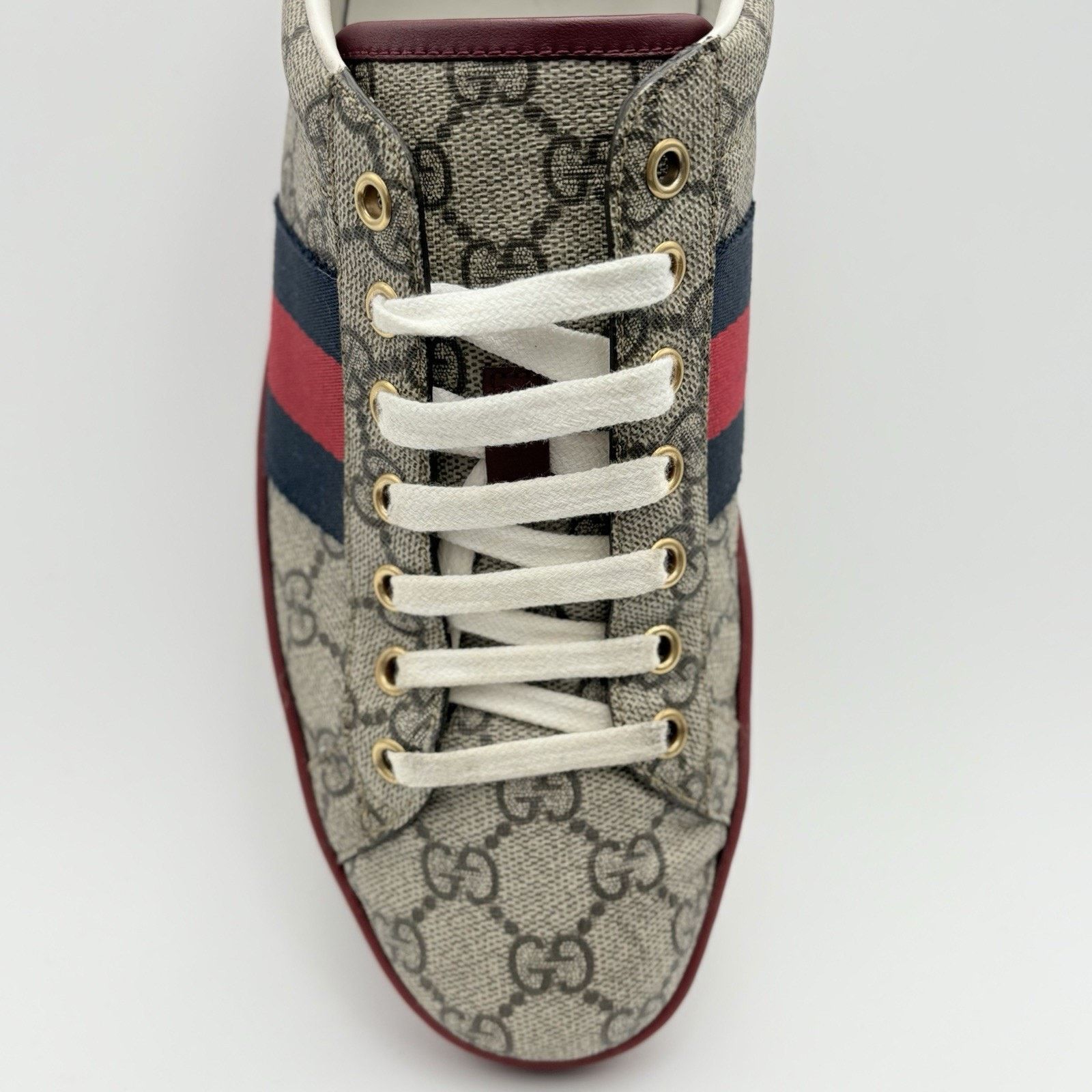 Gucci Gucci Ace GG Supreme ' Beige ' | GREAT CONDITION! Size US 8.5 / EU 41-42 - 5 Thumbnail