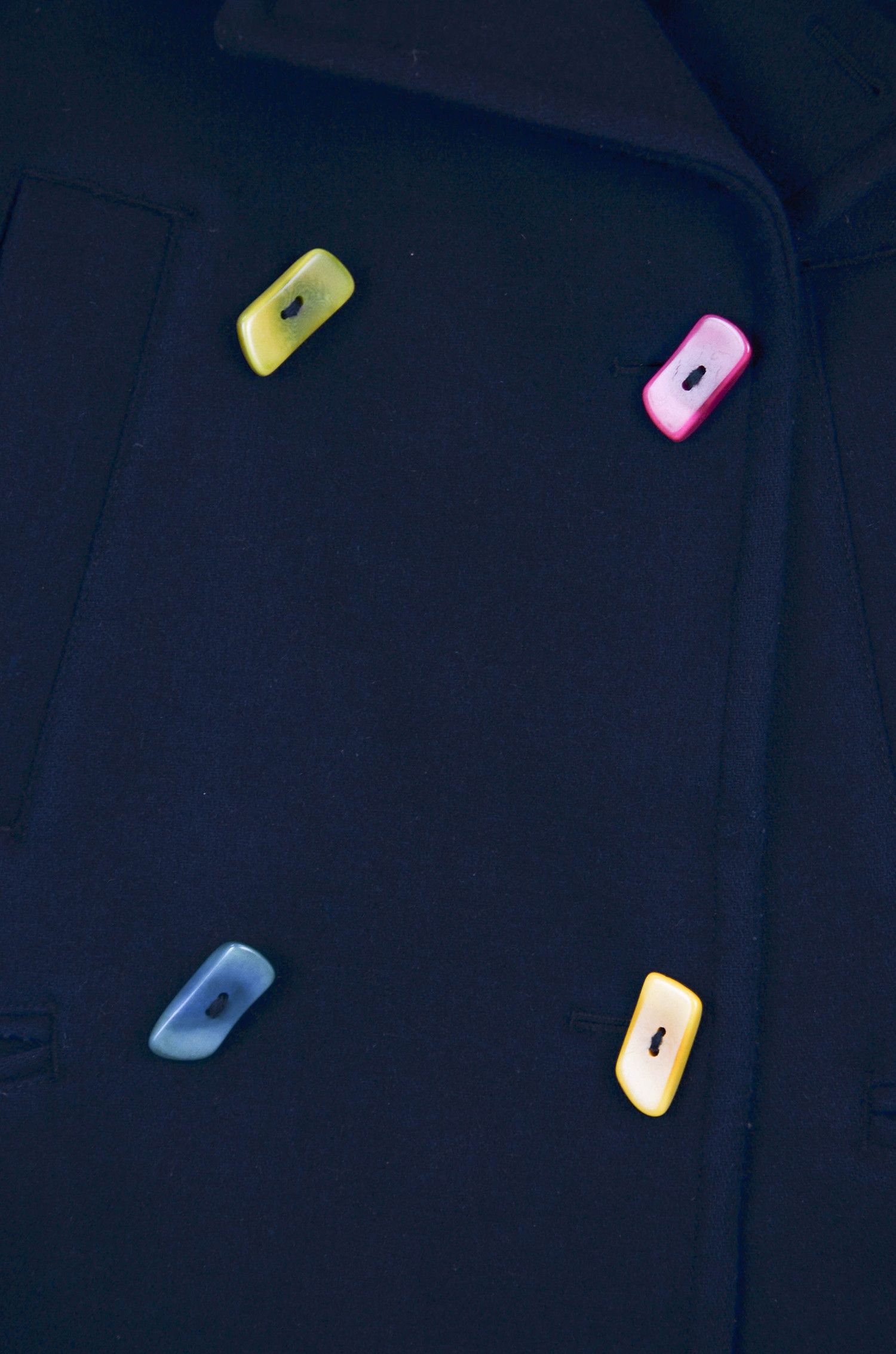 Jil Sander × Uniqlo +J UNIQLO x JIL SANDER Navy Double Breasted Coat - M Size M / US 6-8 / IT 42-44 - 5 Thumbnail