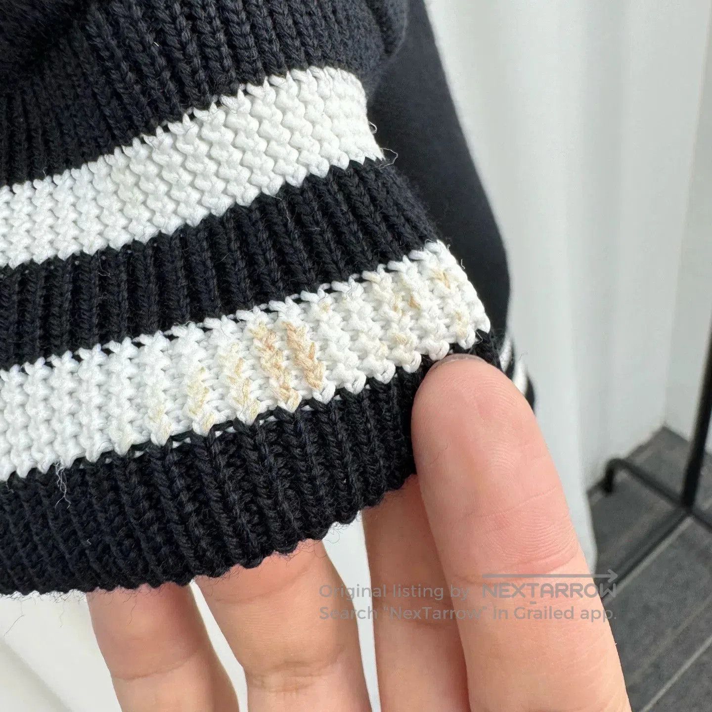 Givenchy givenchy black and white wool baseball jacket. Size US M / EU 48-50 / 2 - 5 Thumbnail