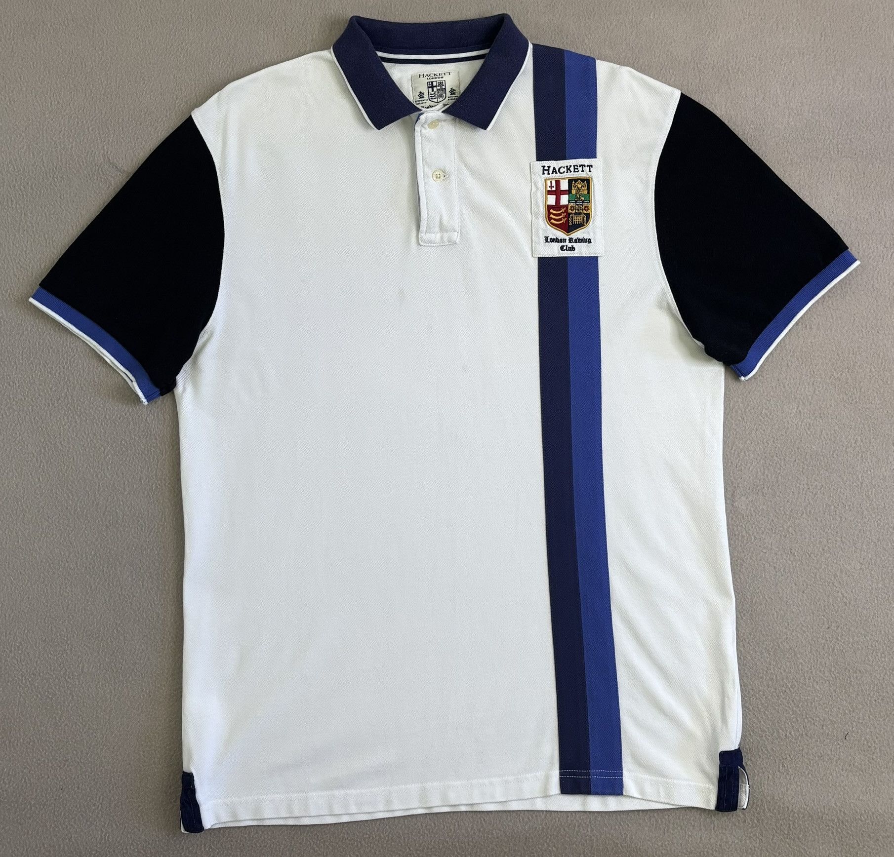 Hackett Polo Hackett London Rowing Club Large Size US L / EU 52-54 / 3 - 5 Thumbnail