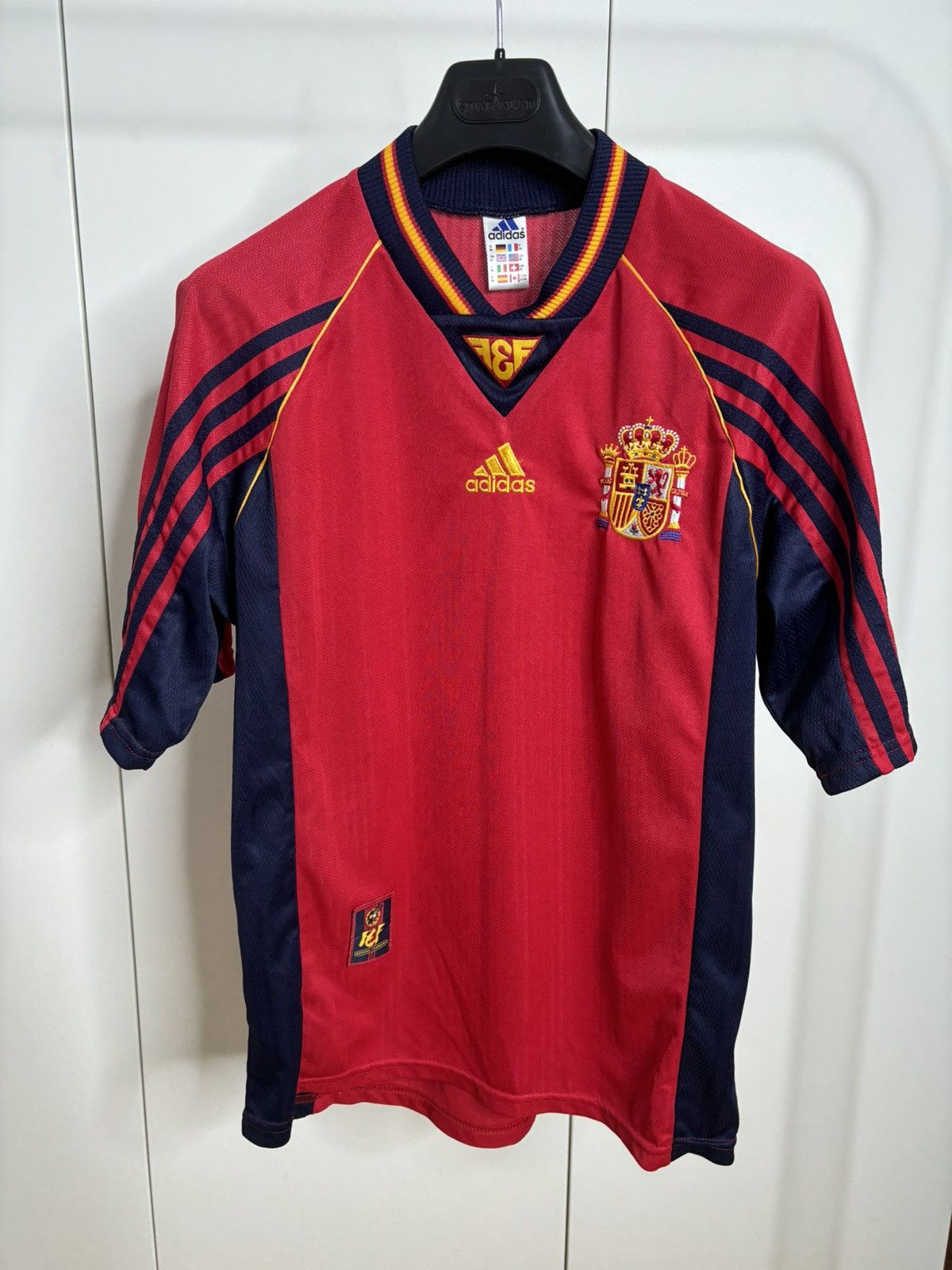Adidas × Vintage Vintage Adidas Spain Blokecore Drill Y2K Drip Size US M / EU 48-50 / 2 - 1 Thumbnail