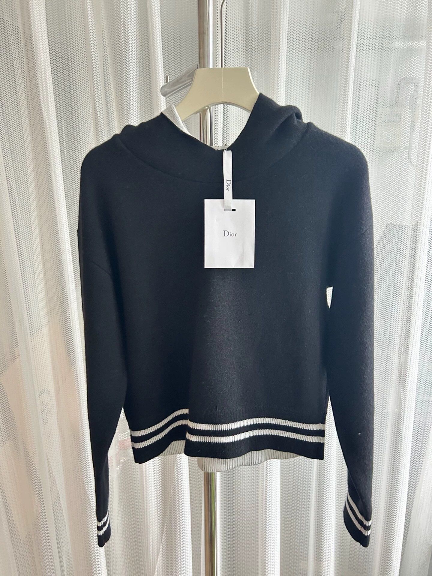 Dior Dior Back 8 Cashmere Knit Hoodie Size XS / US 0-2 / IT 36-38 - 1 Thumbnail