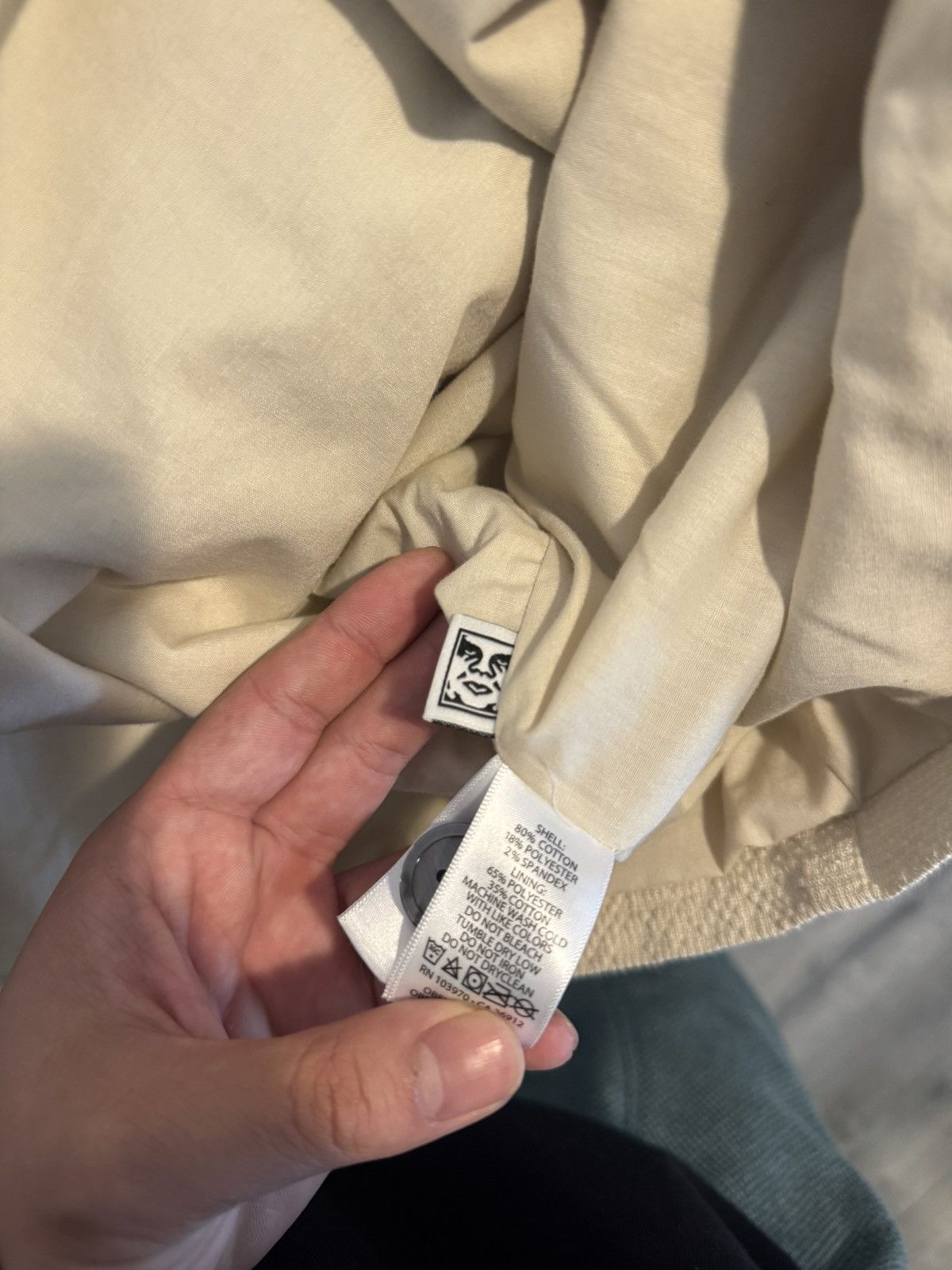 Obey Woven Cat Dog Button up Jacket Size US L / EU 52-54 / 3 - 4 Thumbnail