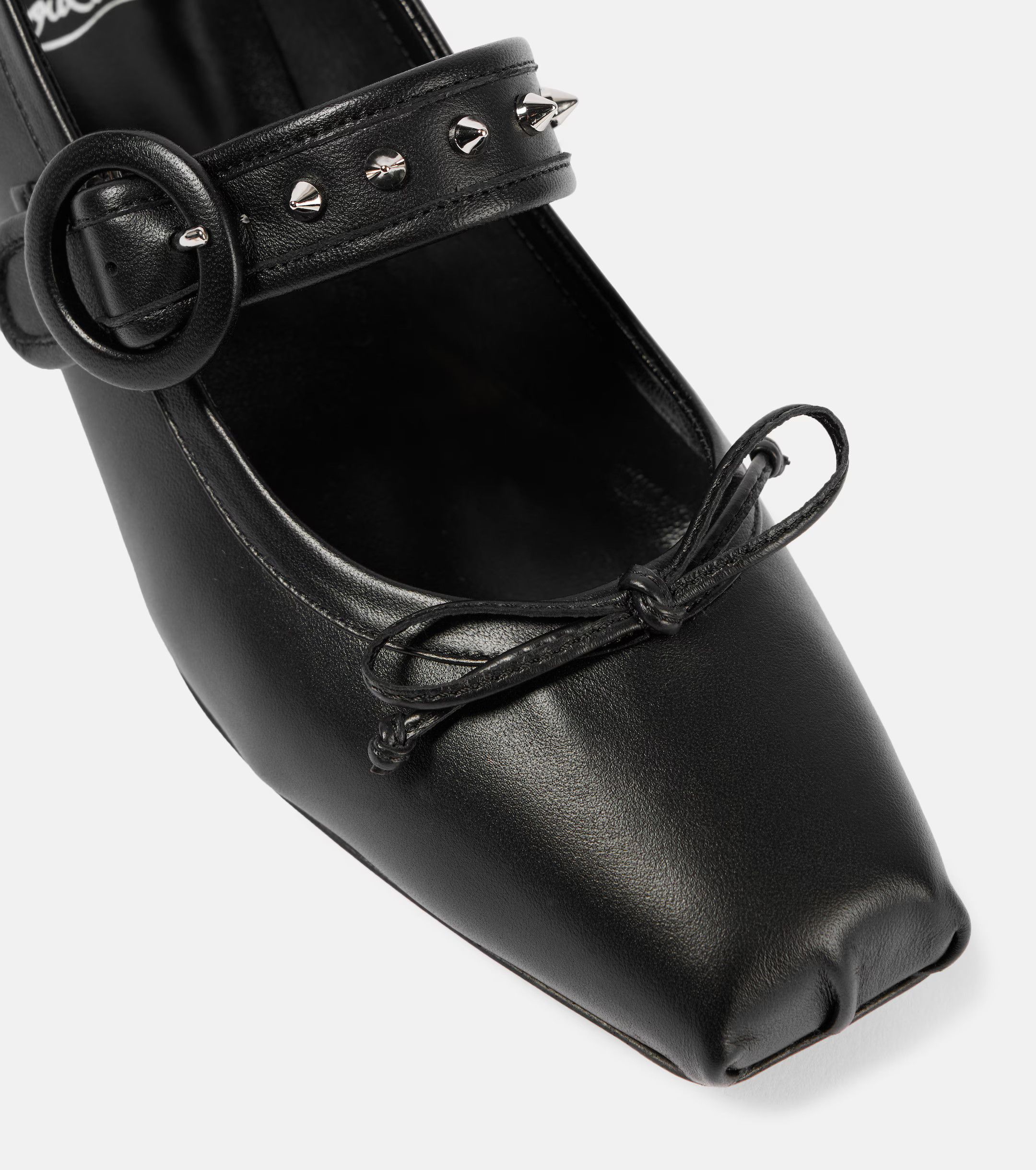 Christian Louboutin o1s1wg111025 Flats in Black Size US 10 / IT 40 - 4 Thumbnail