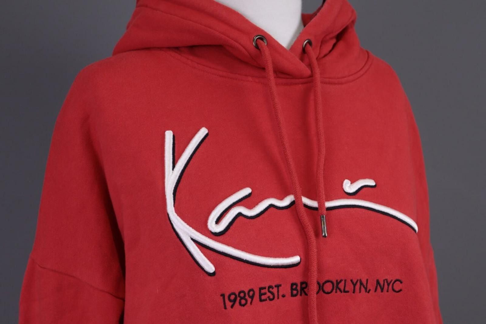 Karl Kani Karl Kani UNISEX Red Big Logo Sweatshirt Sweater Size XS Size XS / US 0-2 / IT 36-38 - 9 Thumbnail