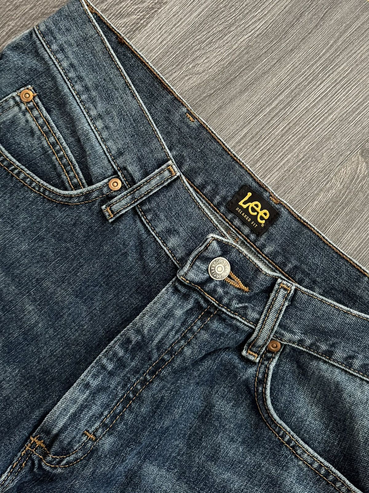 Lee Vintage Lee Cooper Navy Relaxed Fit Jeans Size US 32 / EU 48 - 4 Thumbnail